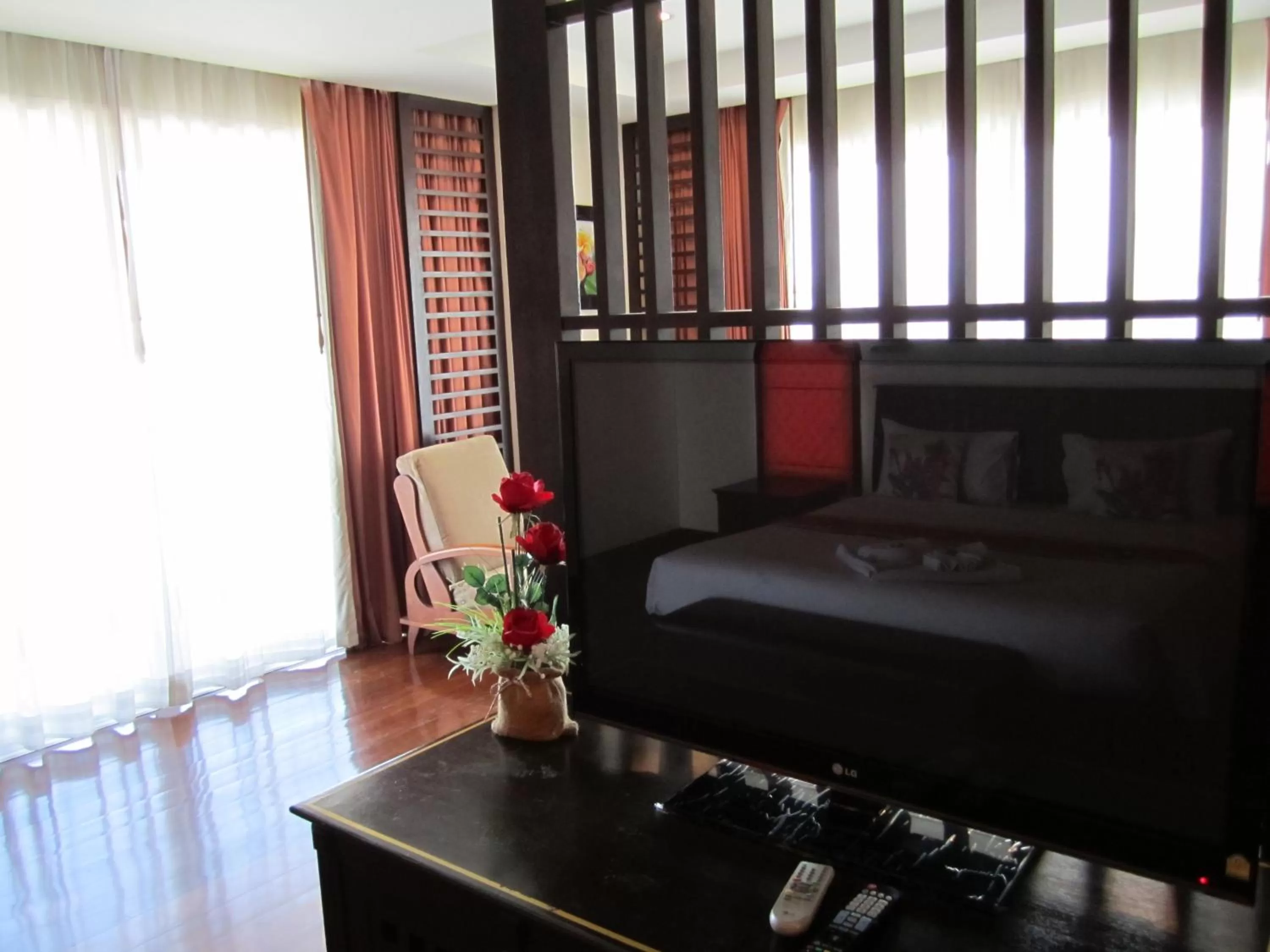 Decorative detail, Bed in Wannara Hotel Hua Hin