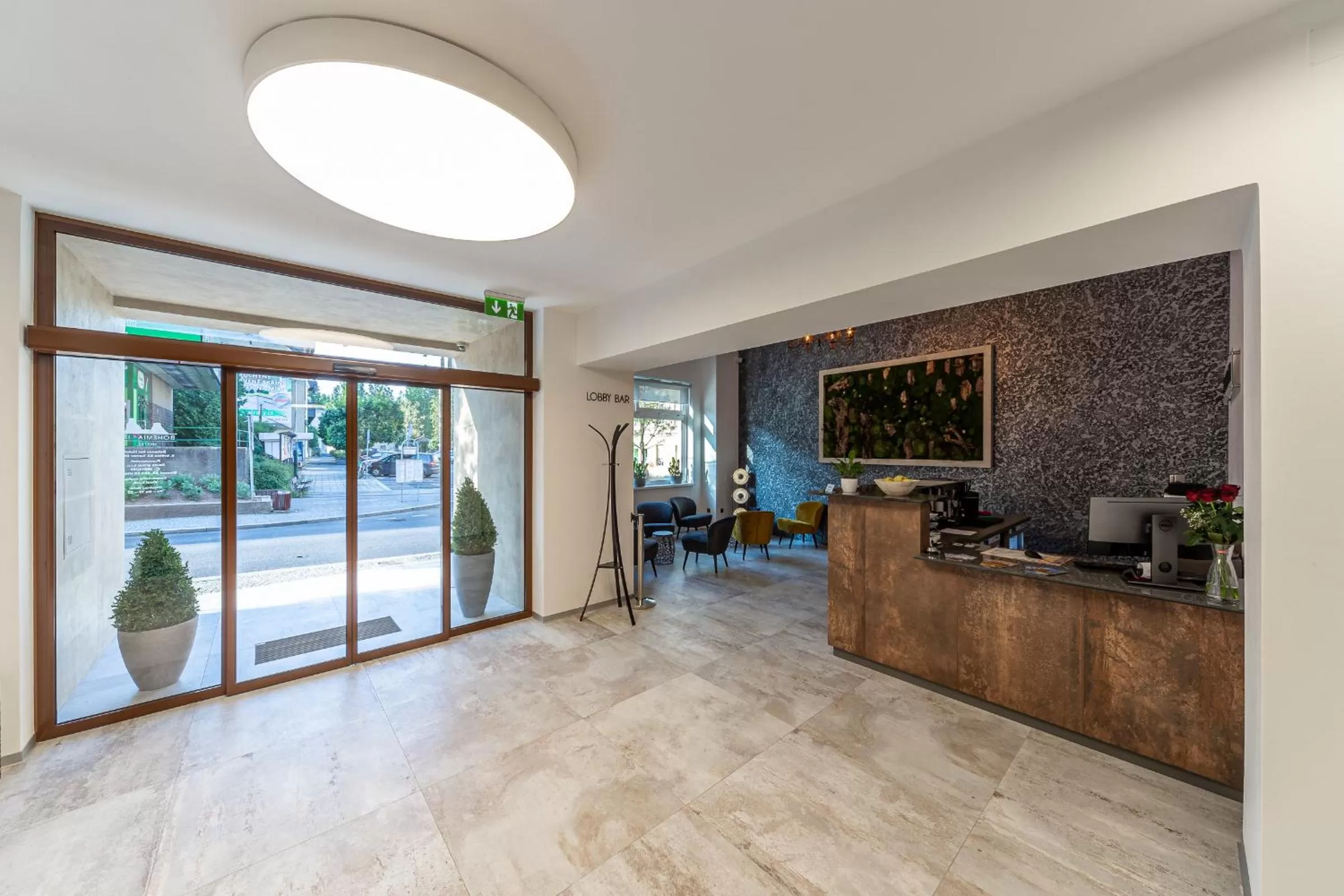 Lobby or reception in Bohemia Inn Hotel