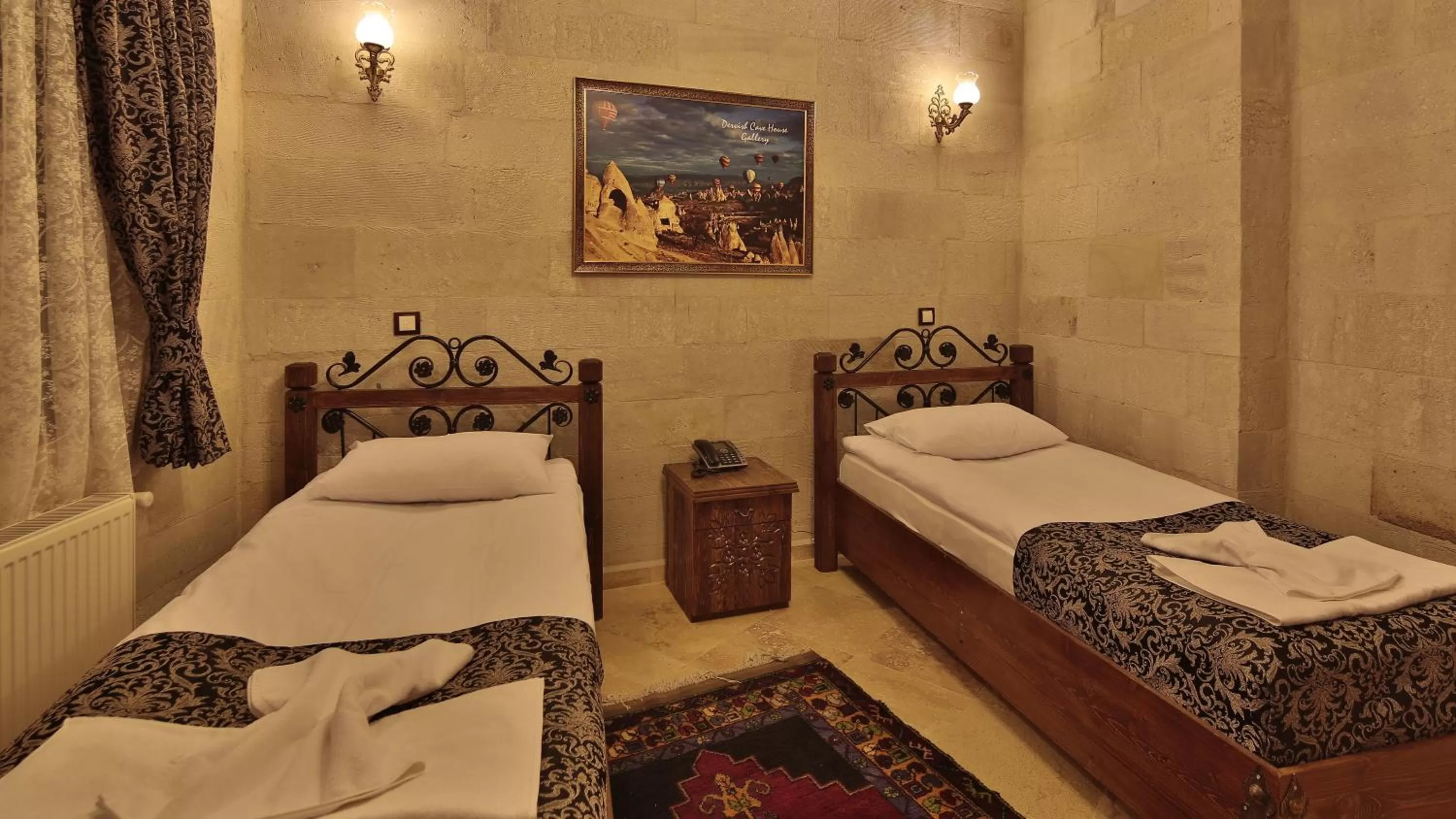 Photo of the whole room, Bed in Cappadocia Cave Land Hotel