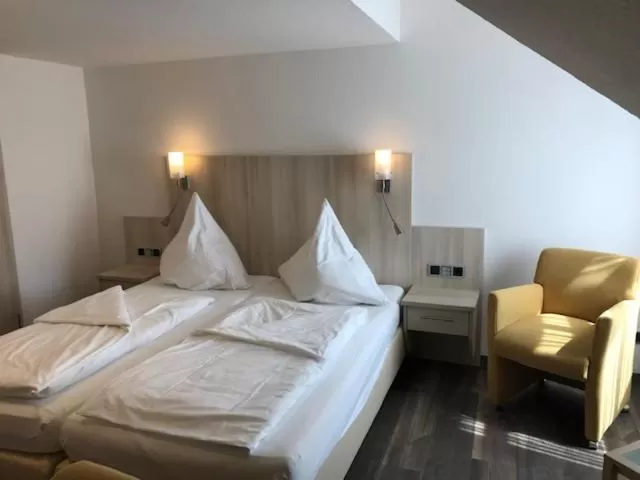 Bed in Landgasthof Hotel Rittmayer