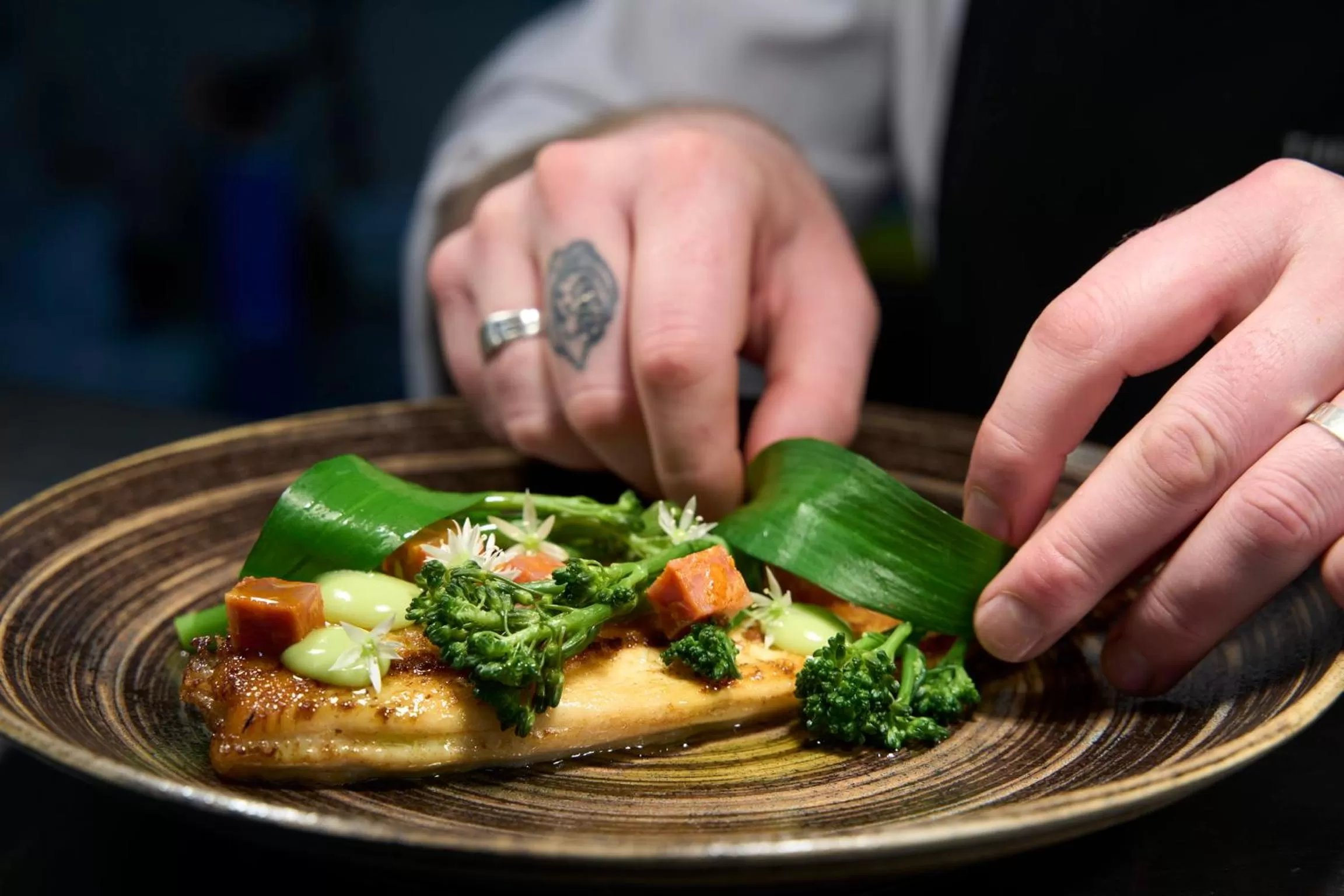 Food and drinks in The White Hart Hotel