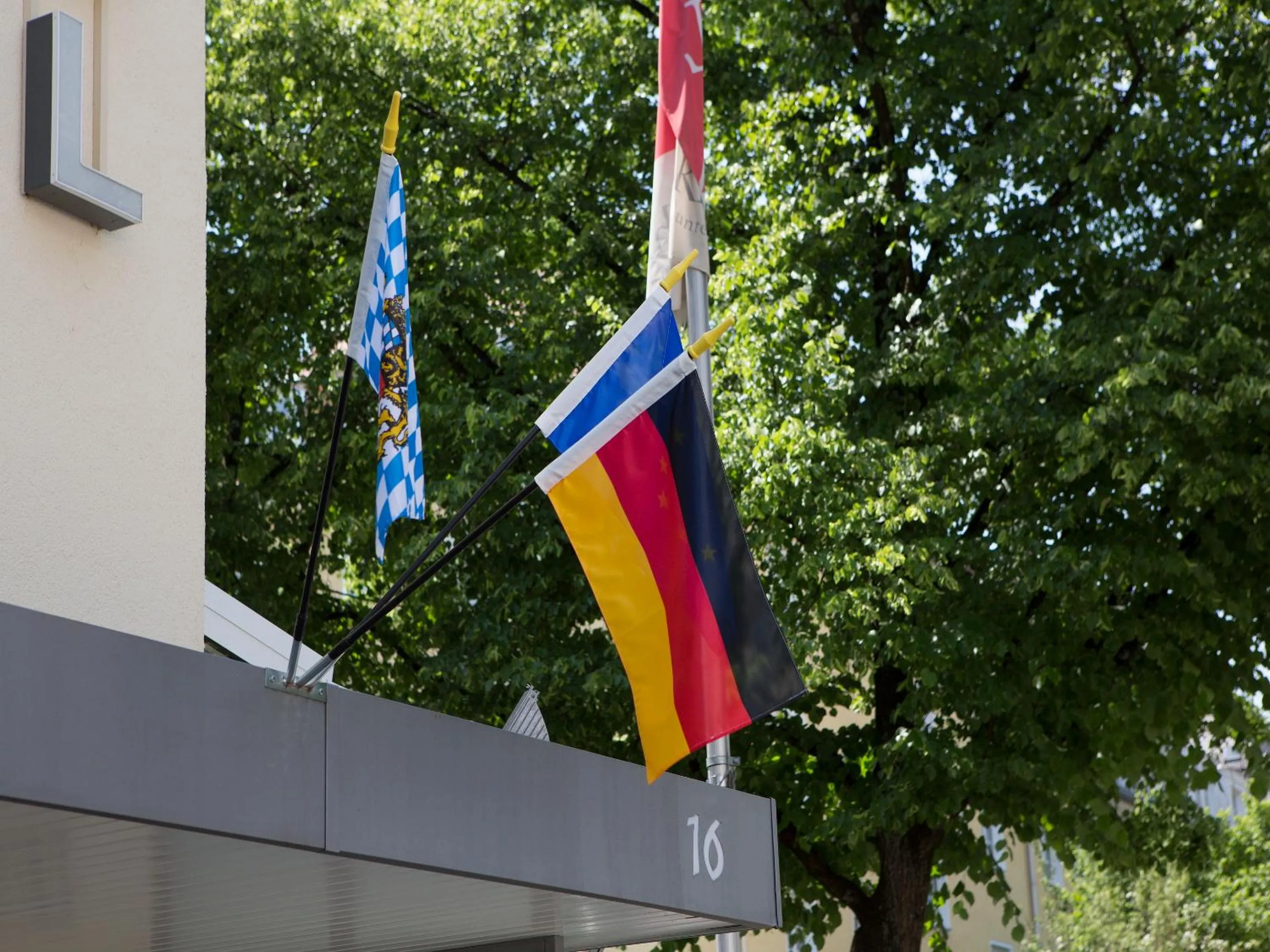 Property building in Hotel Kriemhild am Hirschgarten