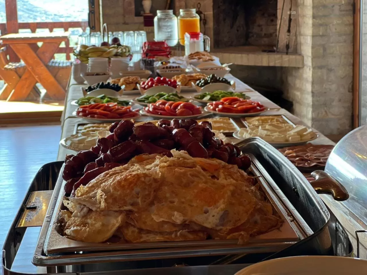 Breakfast, Food in Hotel Grandpa's House