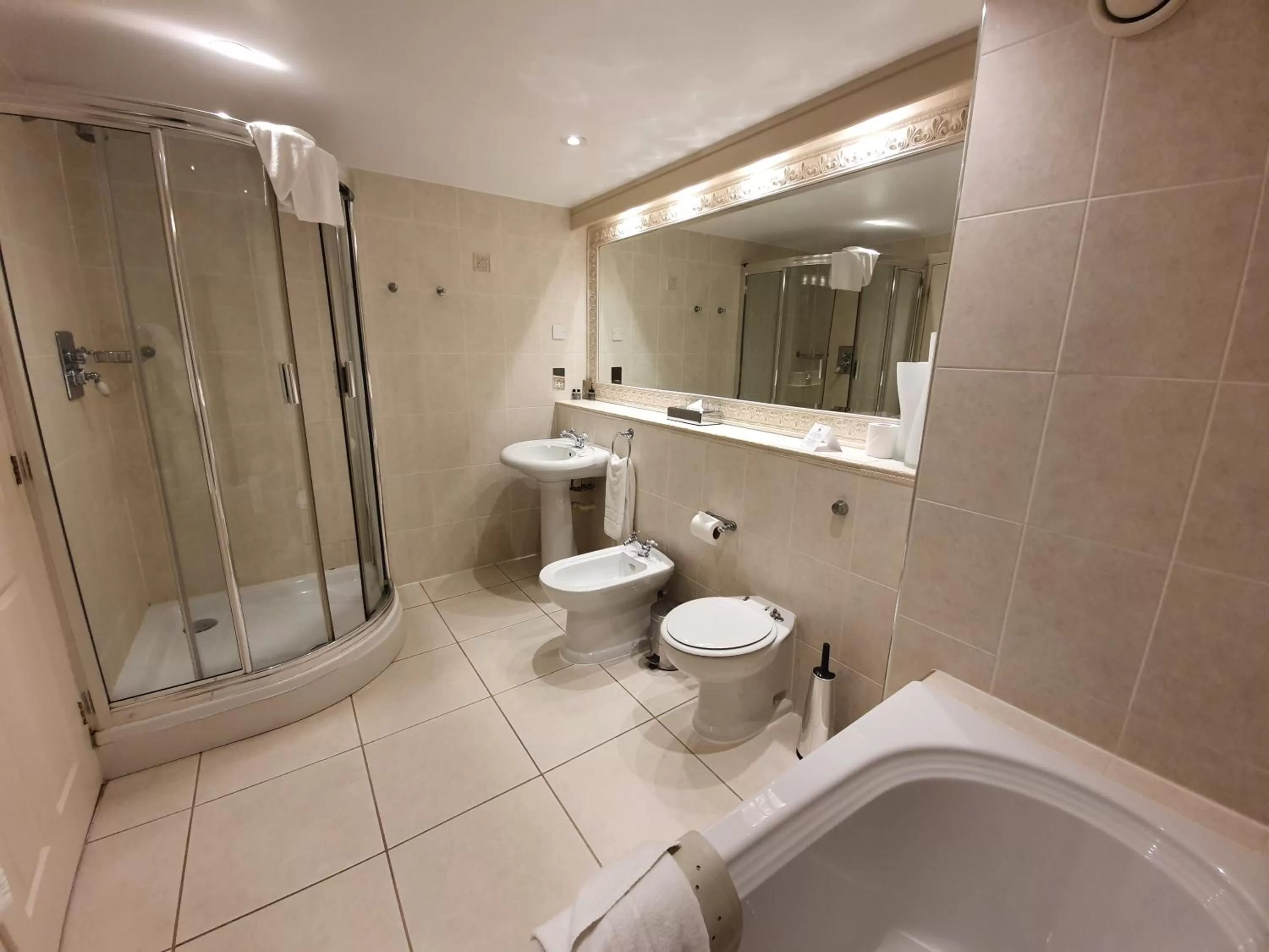 Shower, Bathroom in Hustyns Resort Cornwall