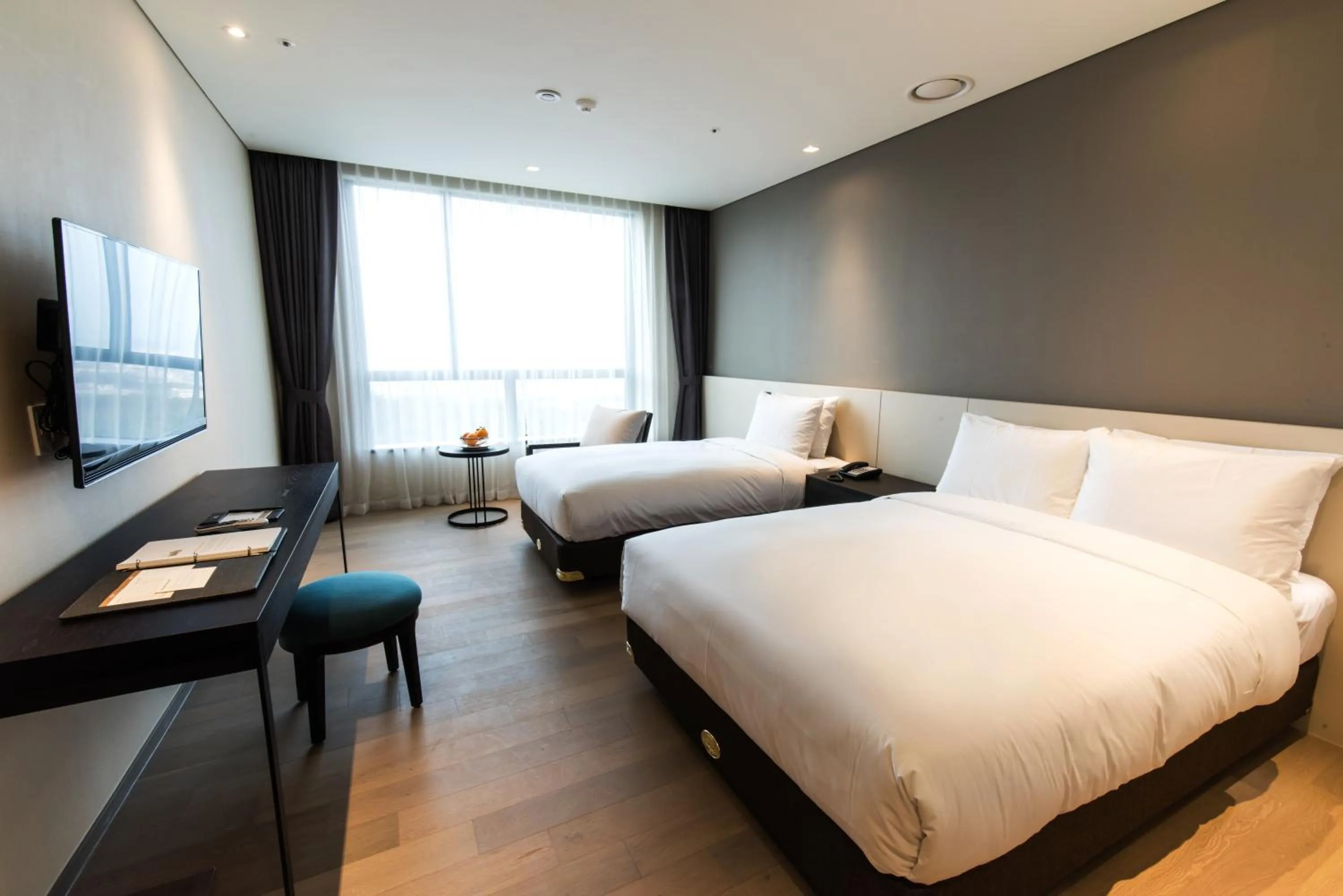 Bedroom, Bed in Hotel Nanta Jeju