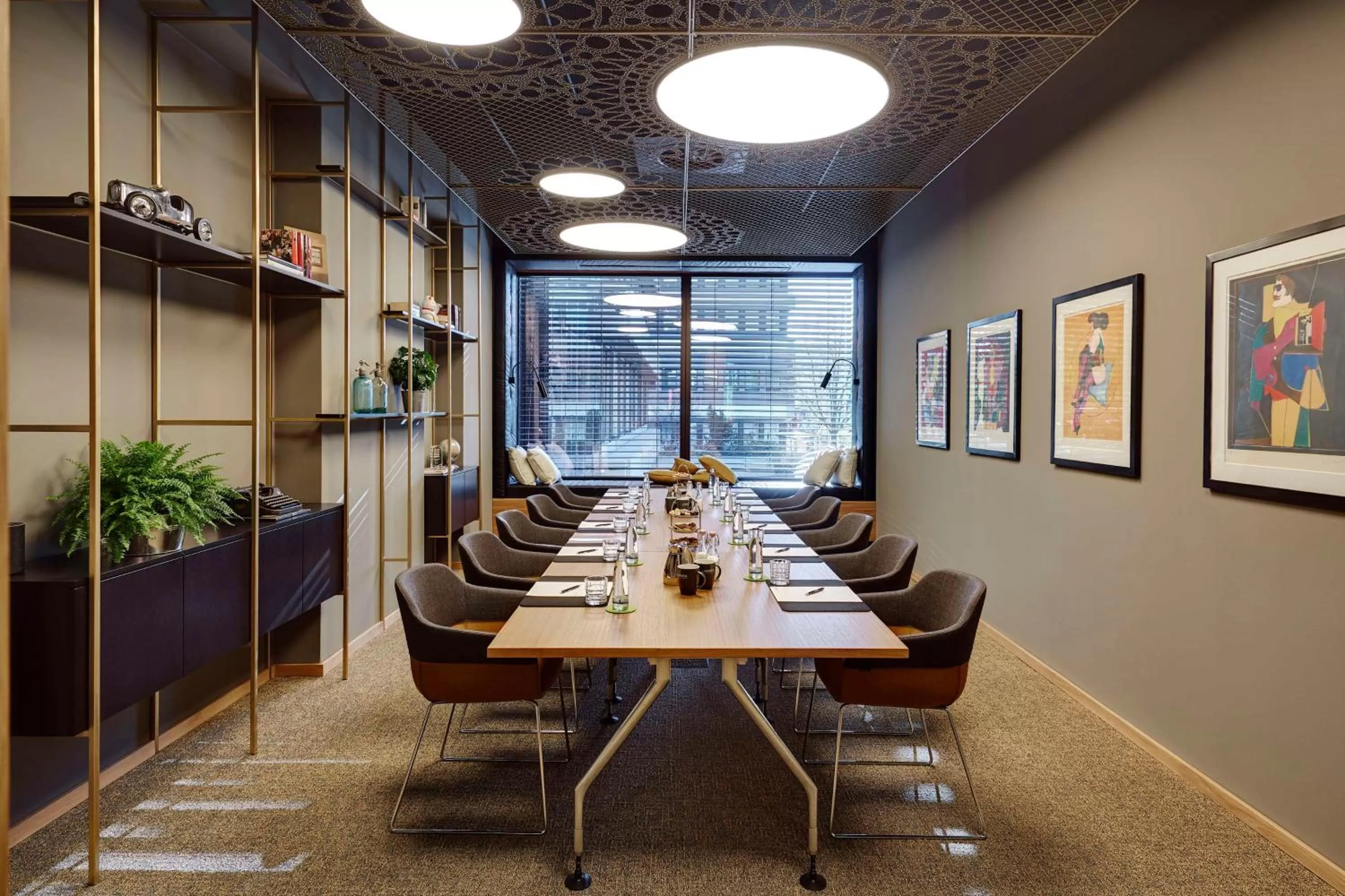 Meeting/conference room in Lindner Hotel Dusseldorf Seestern, part of JdV by Hyatt