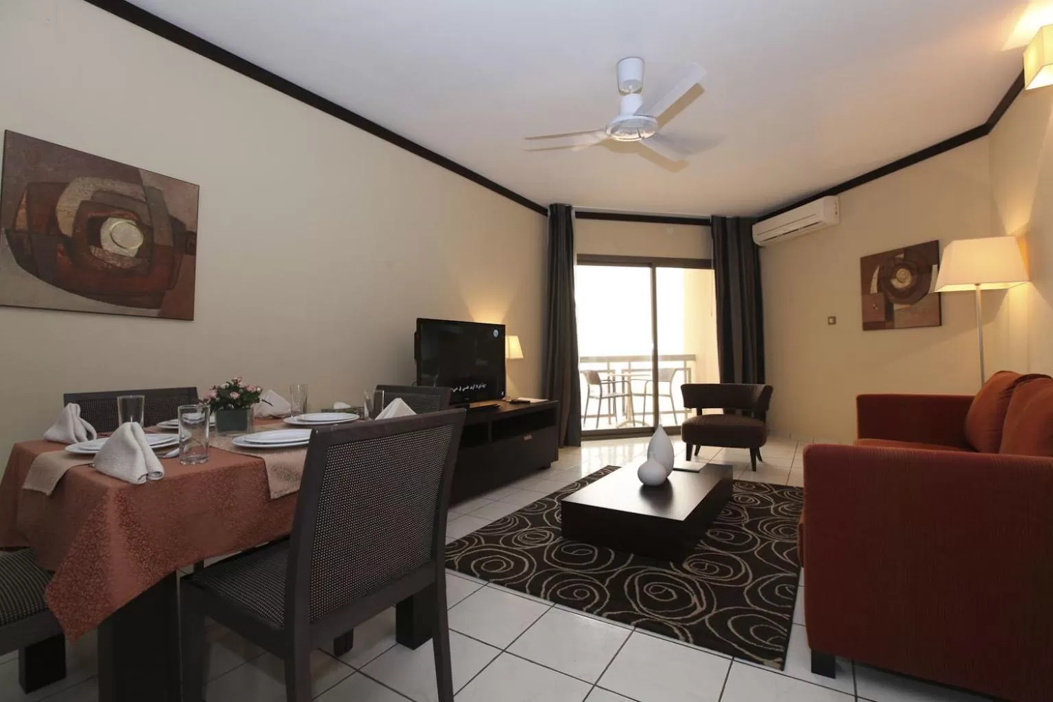 Shower in Les Acacias Hotel Djibouti