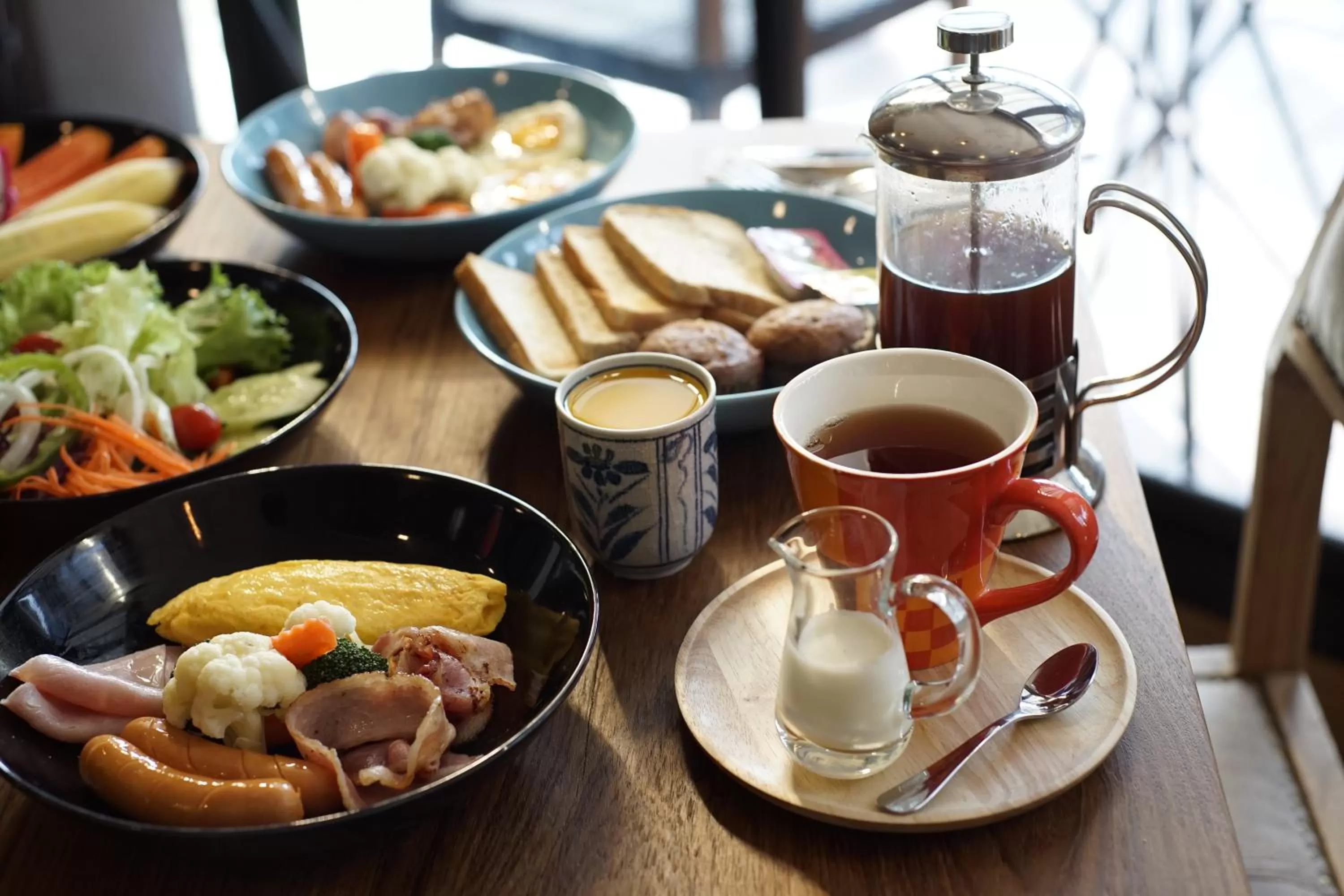 American breakfast in Cmor Nimman by Recall Hotels