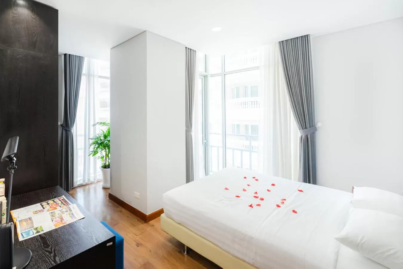 Bedroom, Bed in Lancaster Ho Chi Minh Serviced Apartment Official