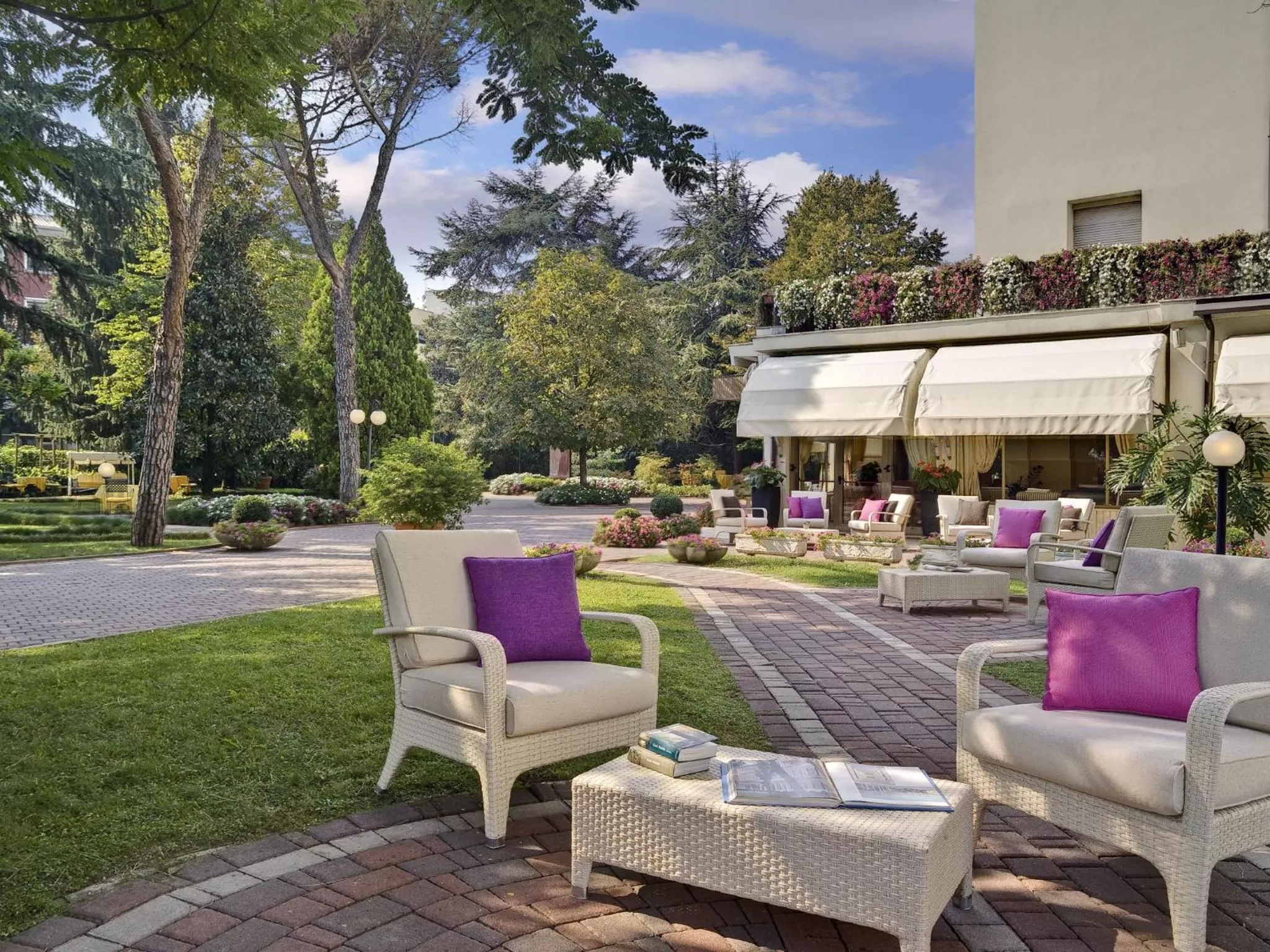 Facade/entrance in Hotel Eliseo Terme