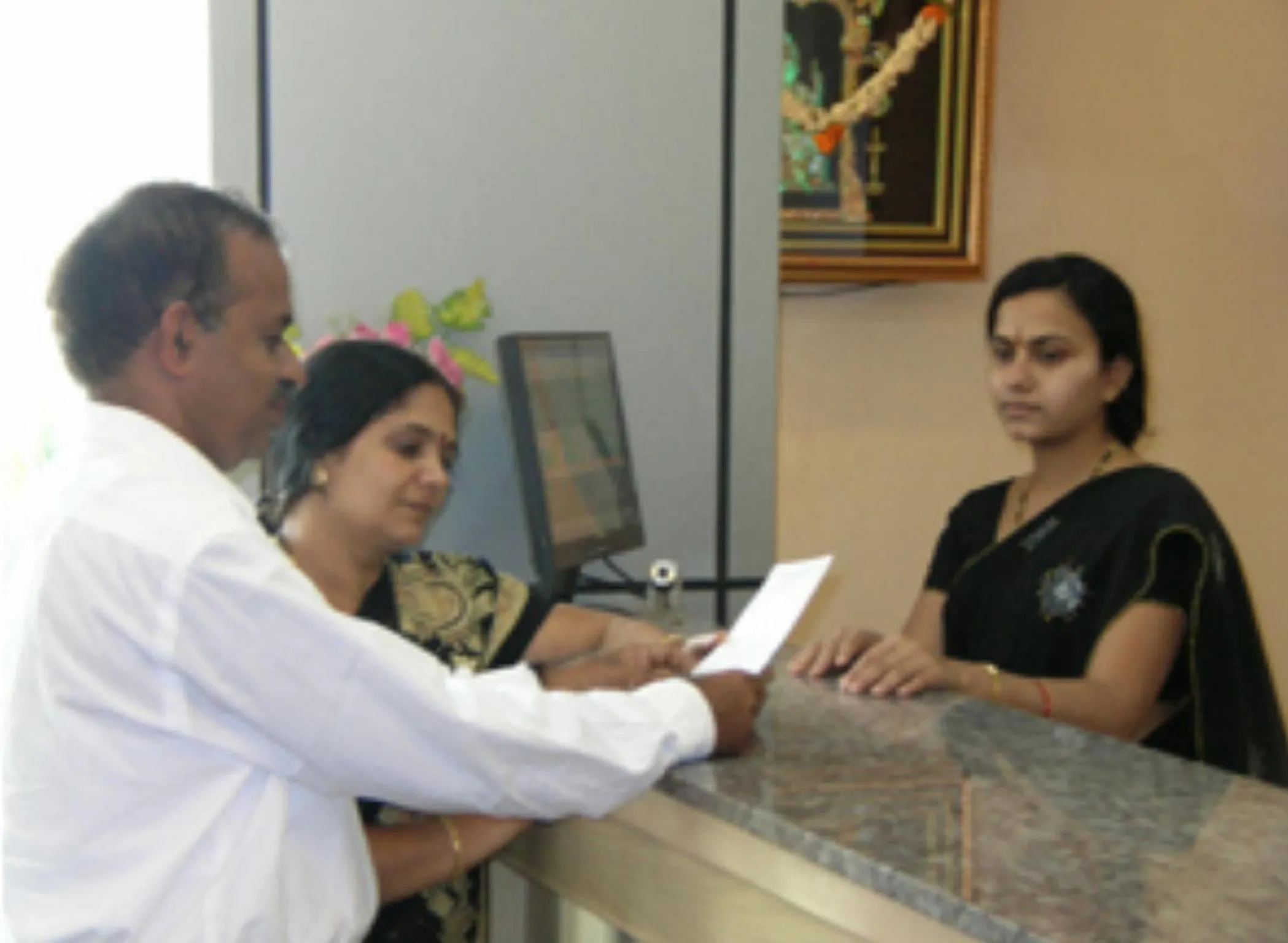 Lobby or reception in Suvarna Residency