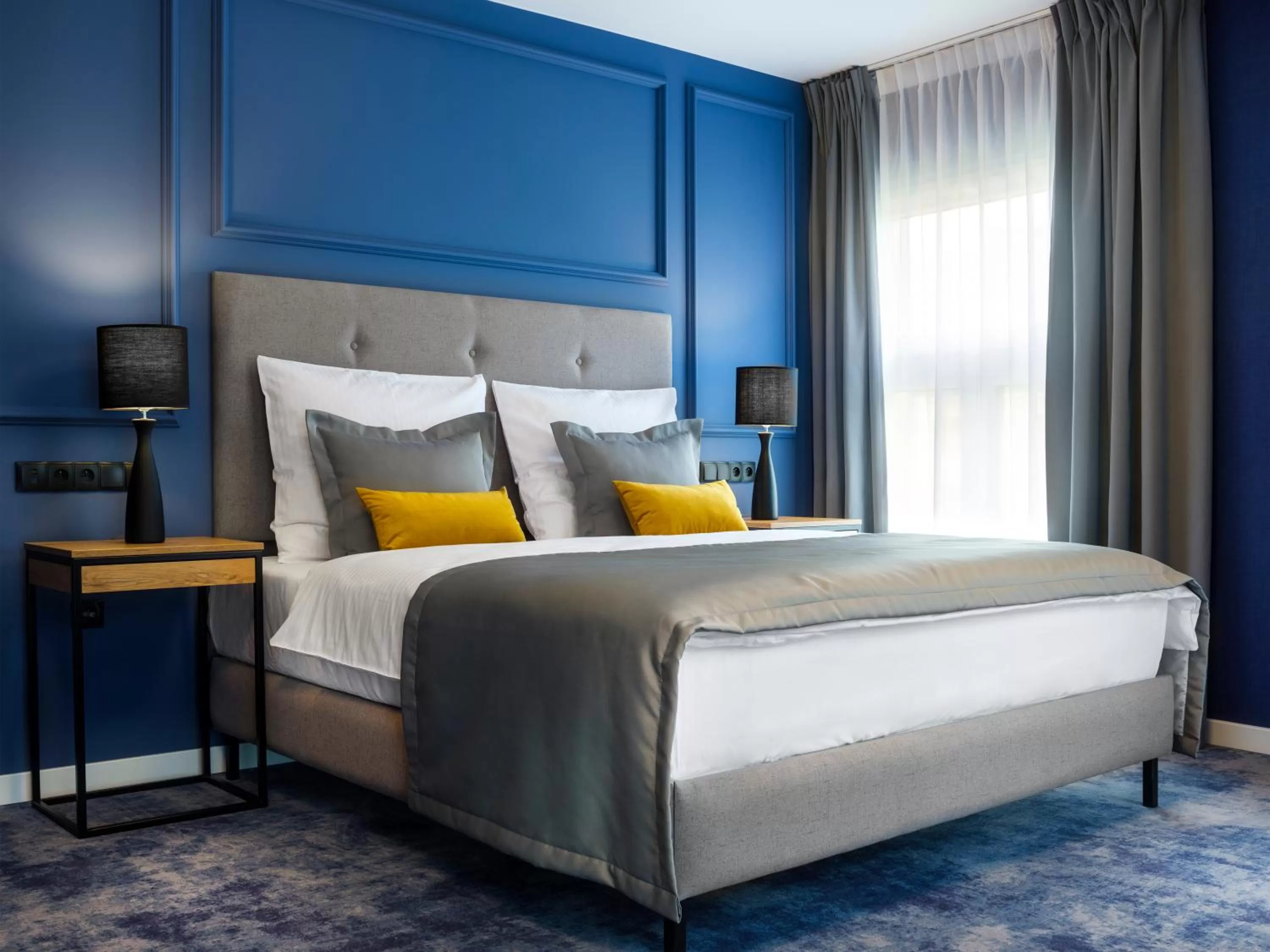 Bed in Hotel Wawel Queen