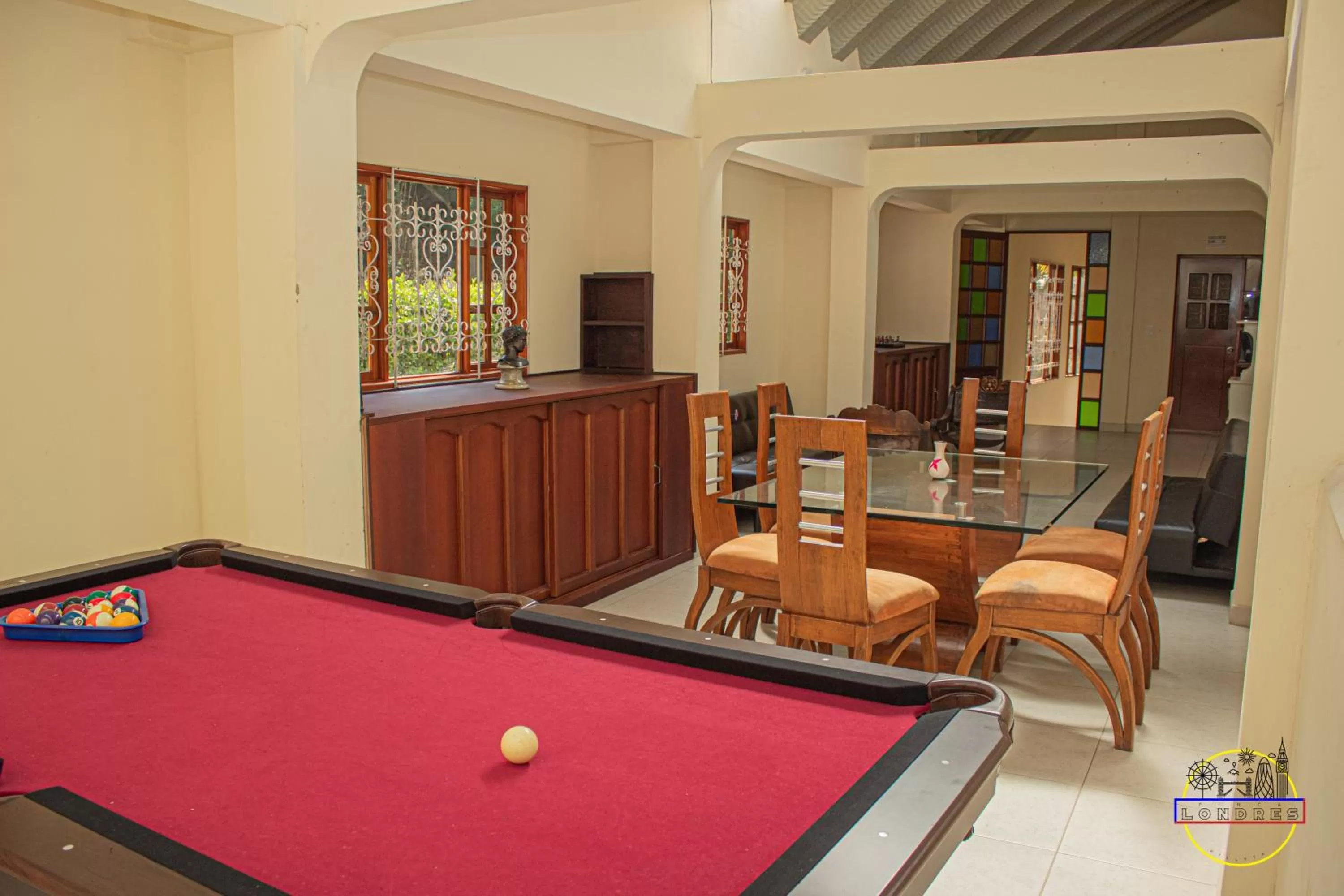 Billiard, Billiards in Hotel Finca Londres