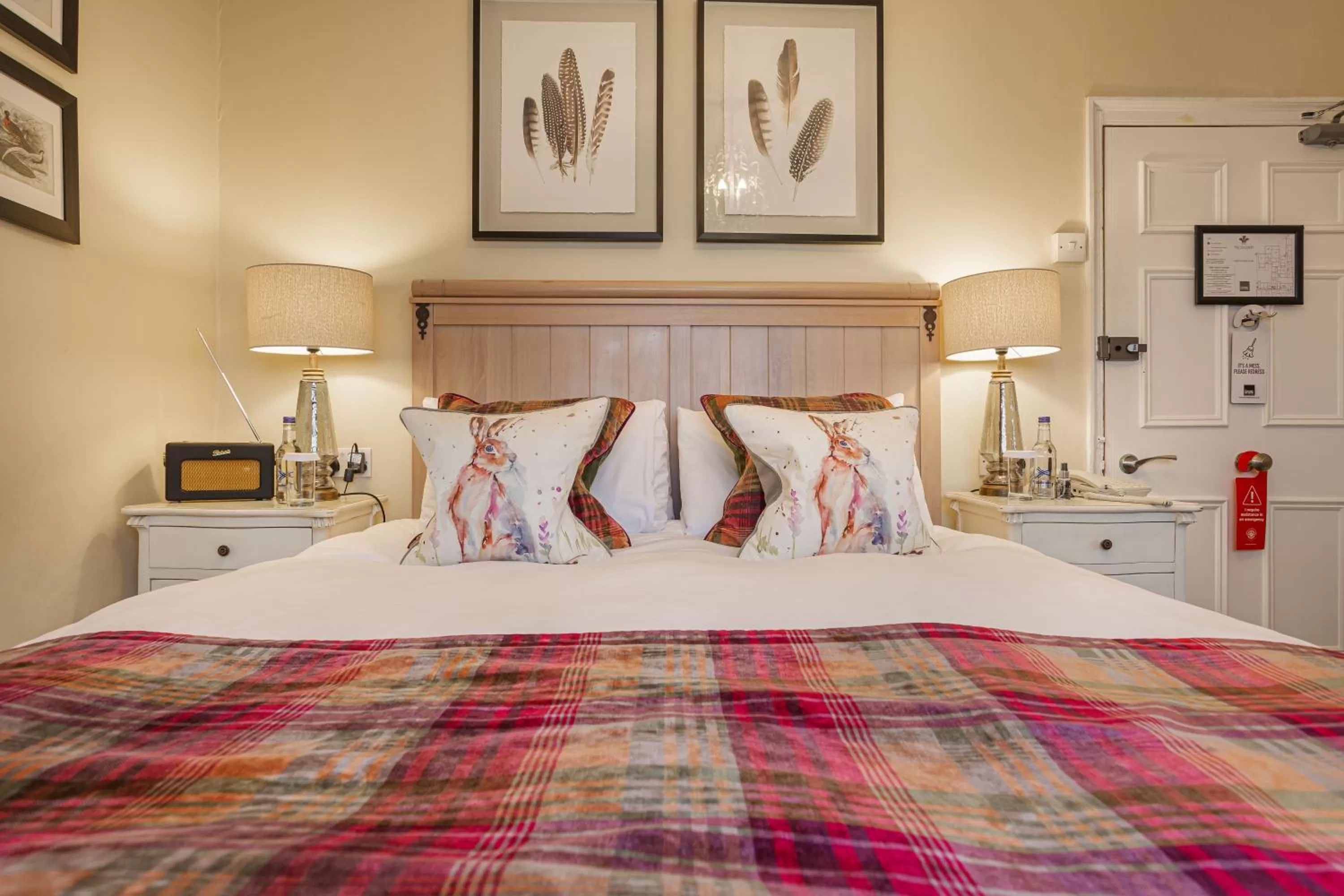 Bed in The Feathers Hotel, Helmsley, North Yorkshire - The Coaching Inn Group