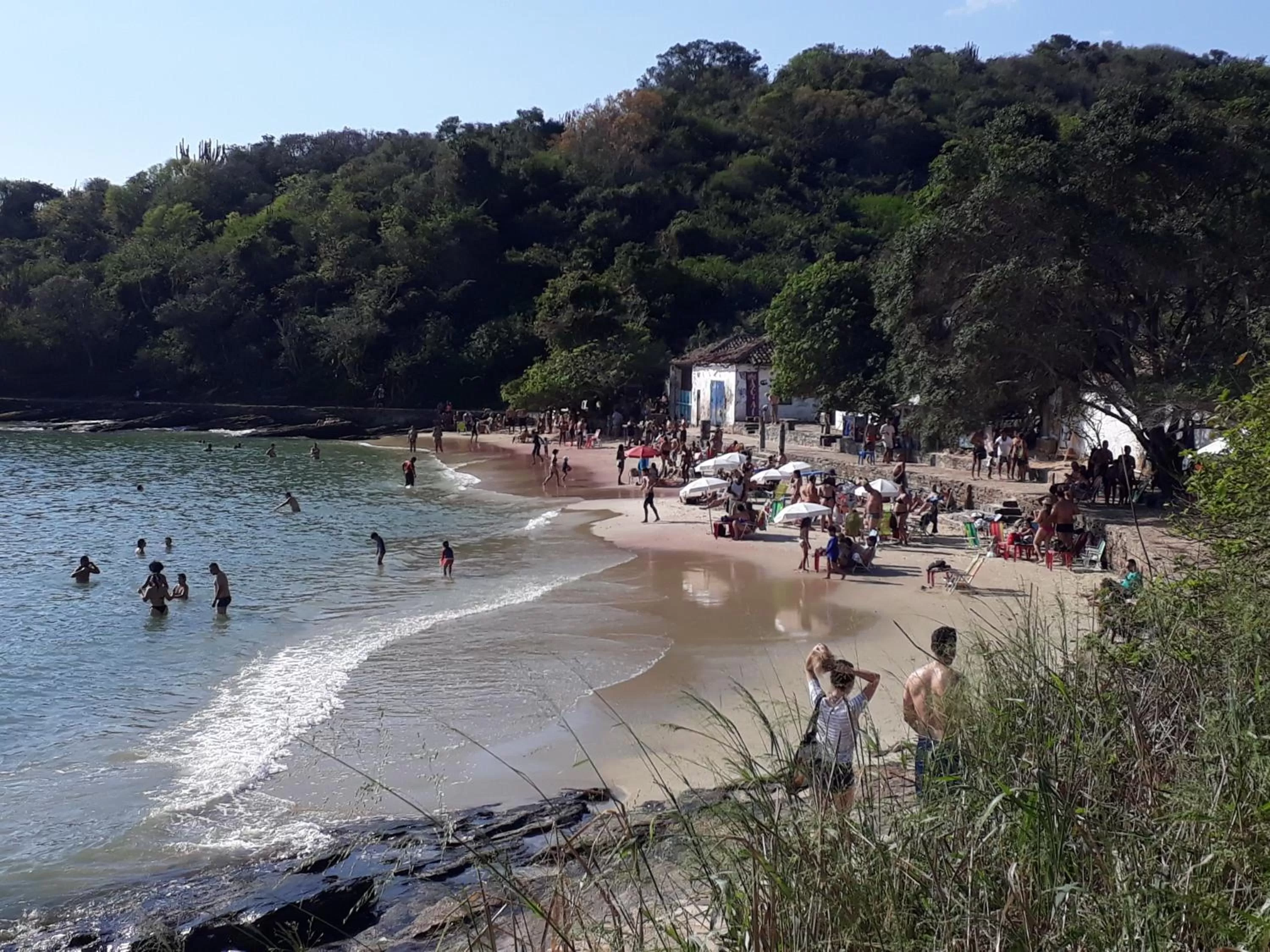 Beach in Pousada L'étage