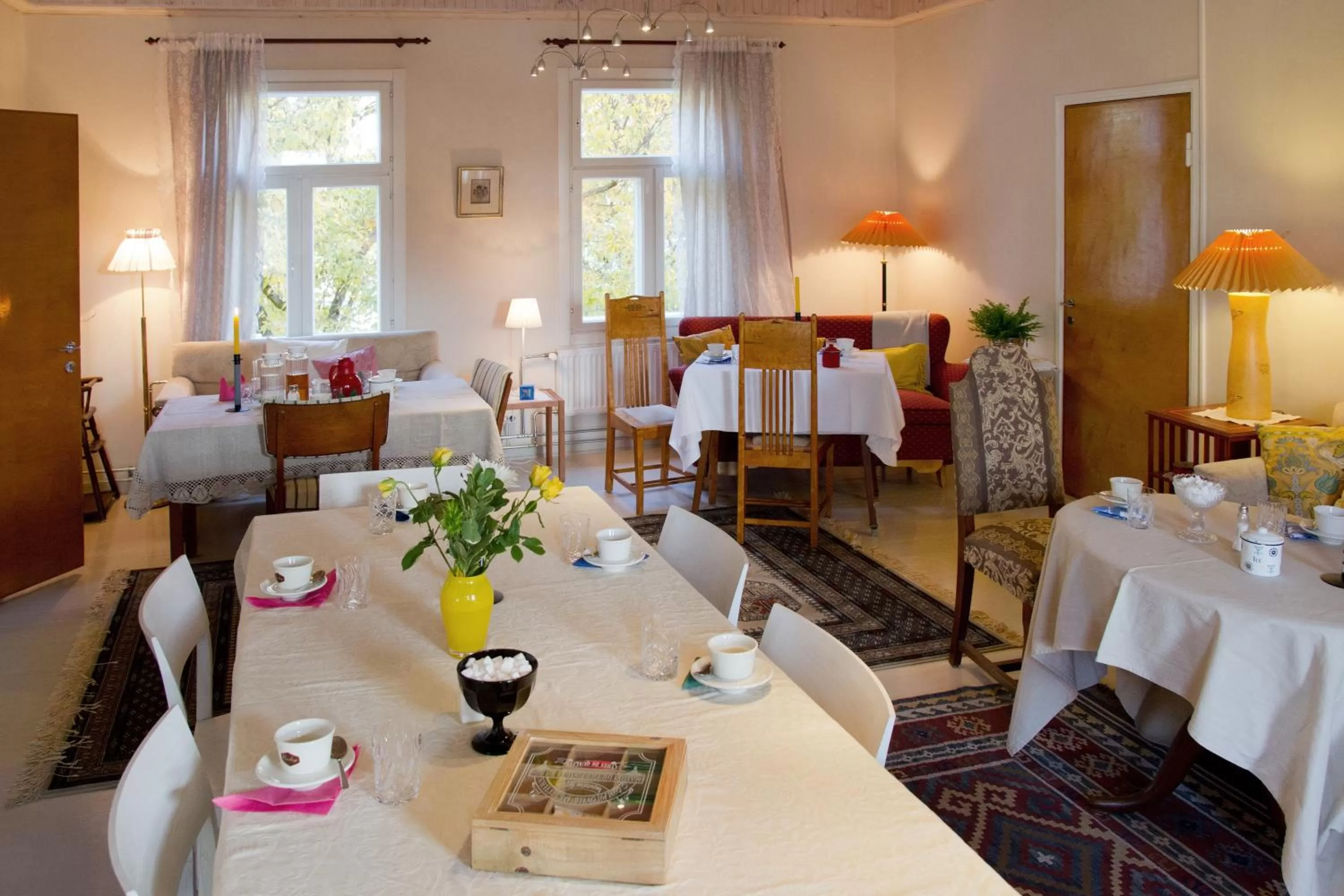 Lounge or bar, Restaurant/Places to Eat in Lossiranta Lodge