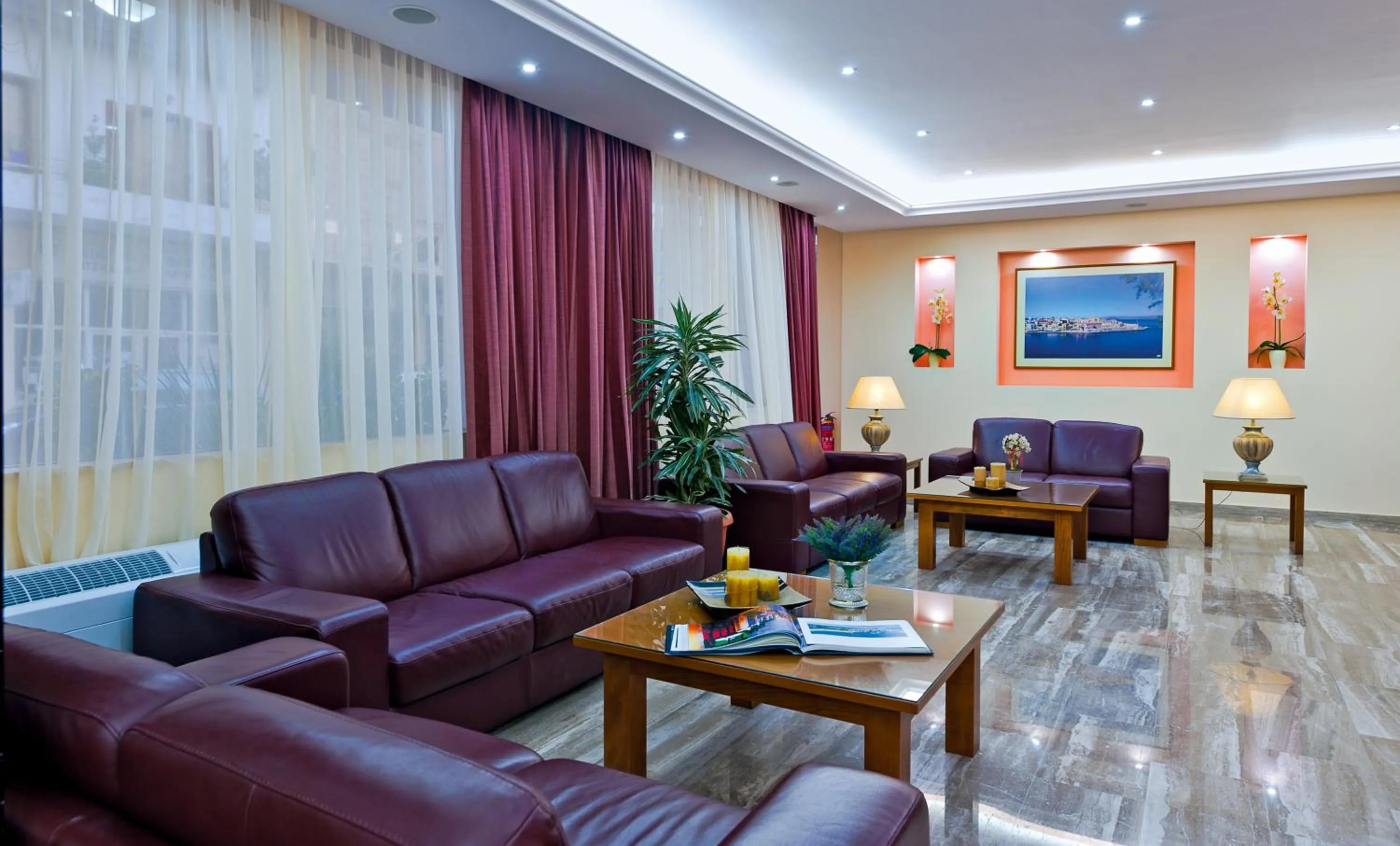 Lounge or bar in Nefeli Hotel