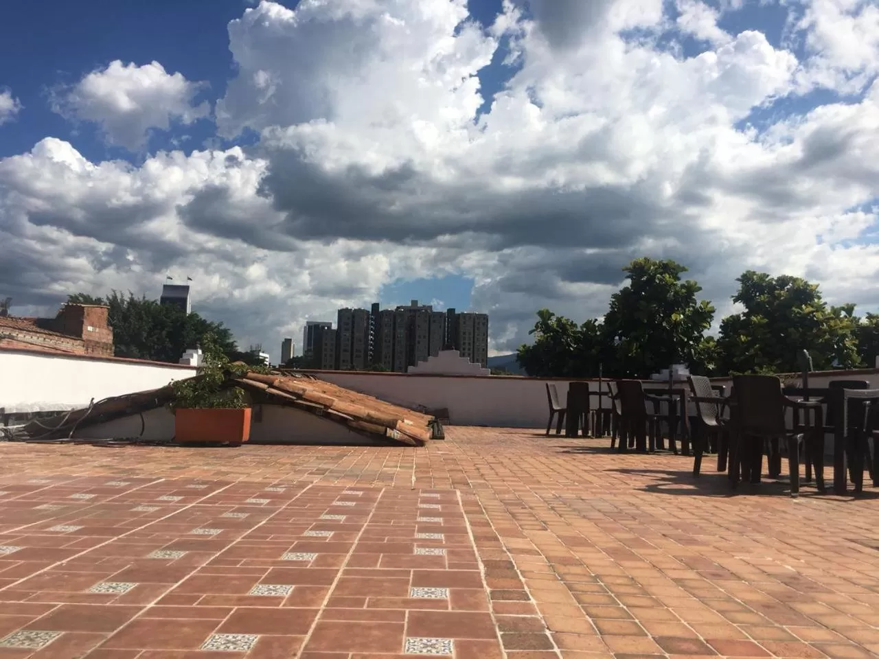 Balcony/Terrace in 61Prado Hotel