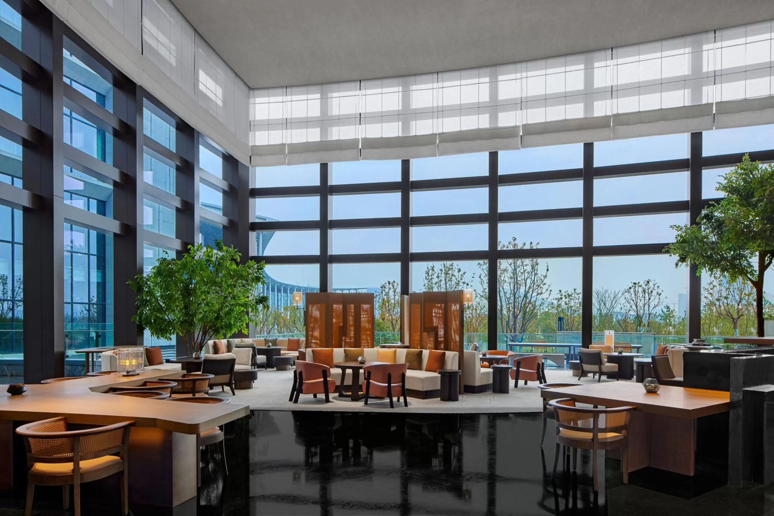 Lounge or bar in Nantong Marriott Hotel