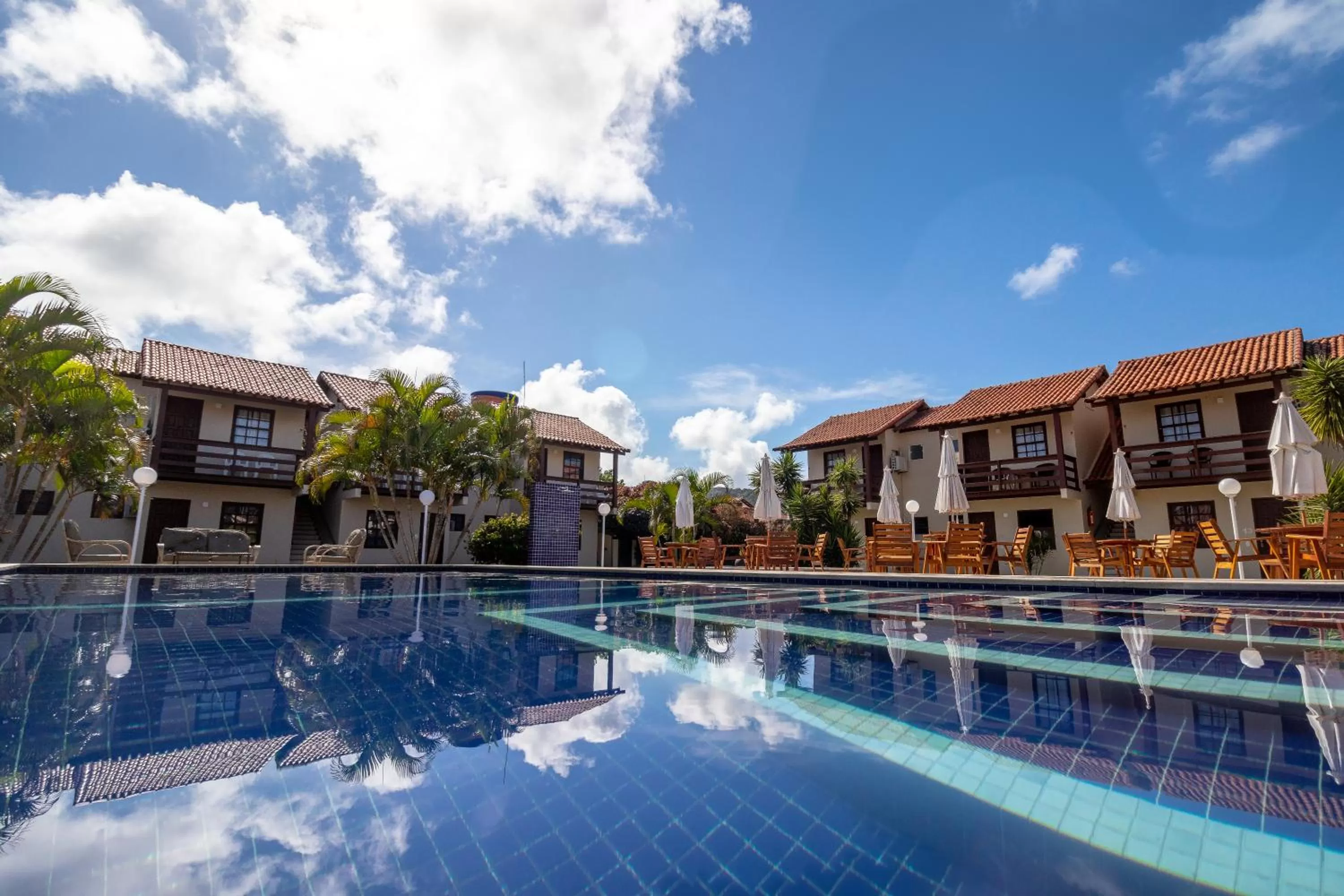 Swimming pool in Pousada do Timoneiro
