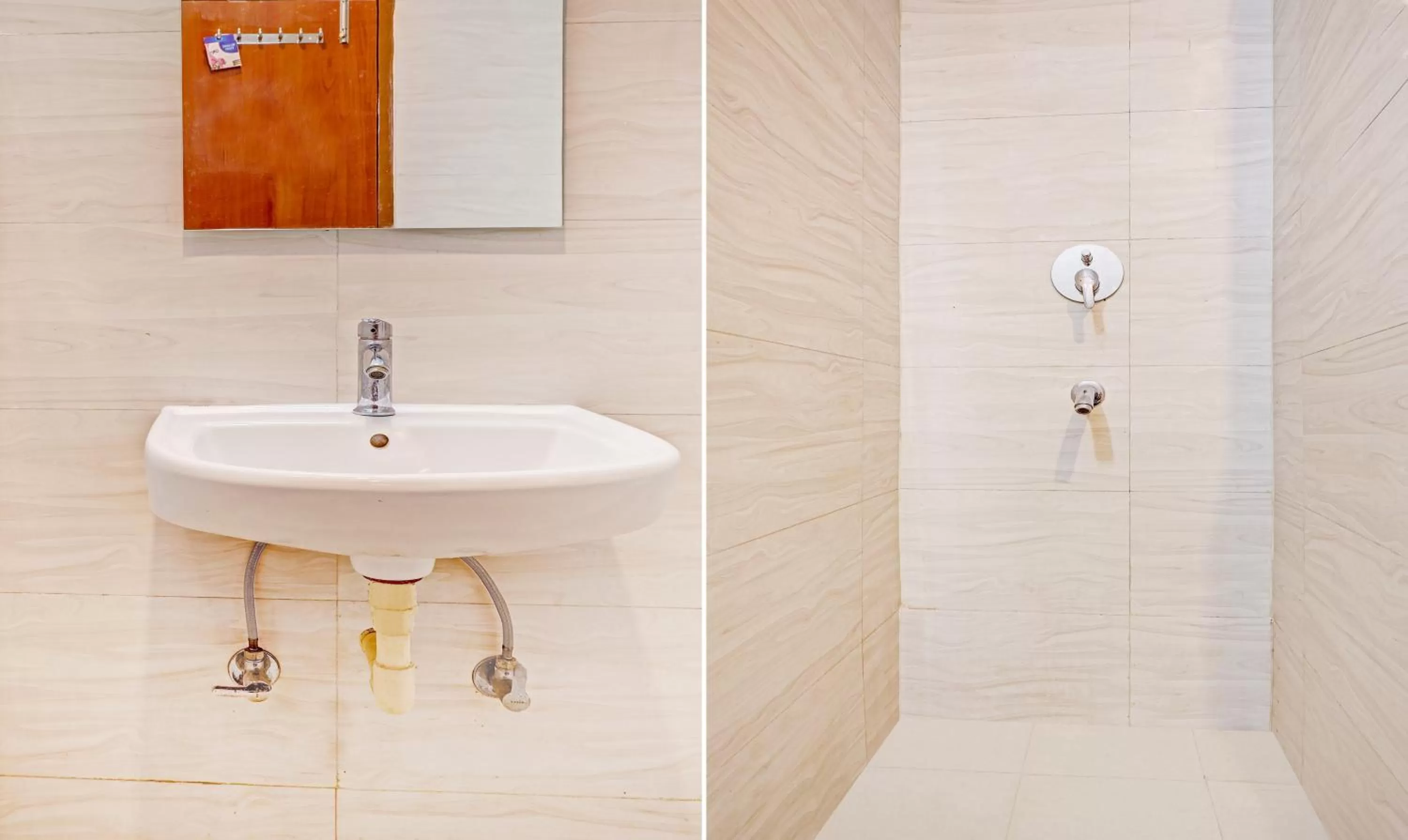 Bathroom in Treebo Trend Silver Stallion