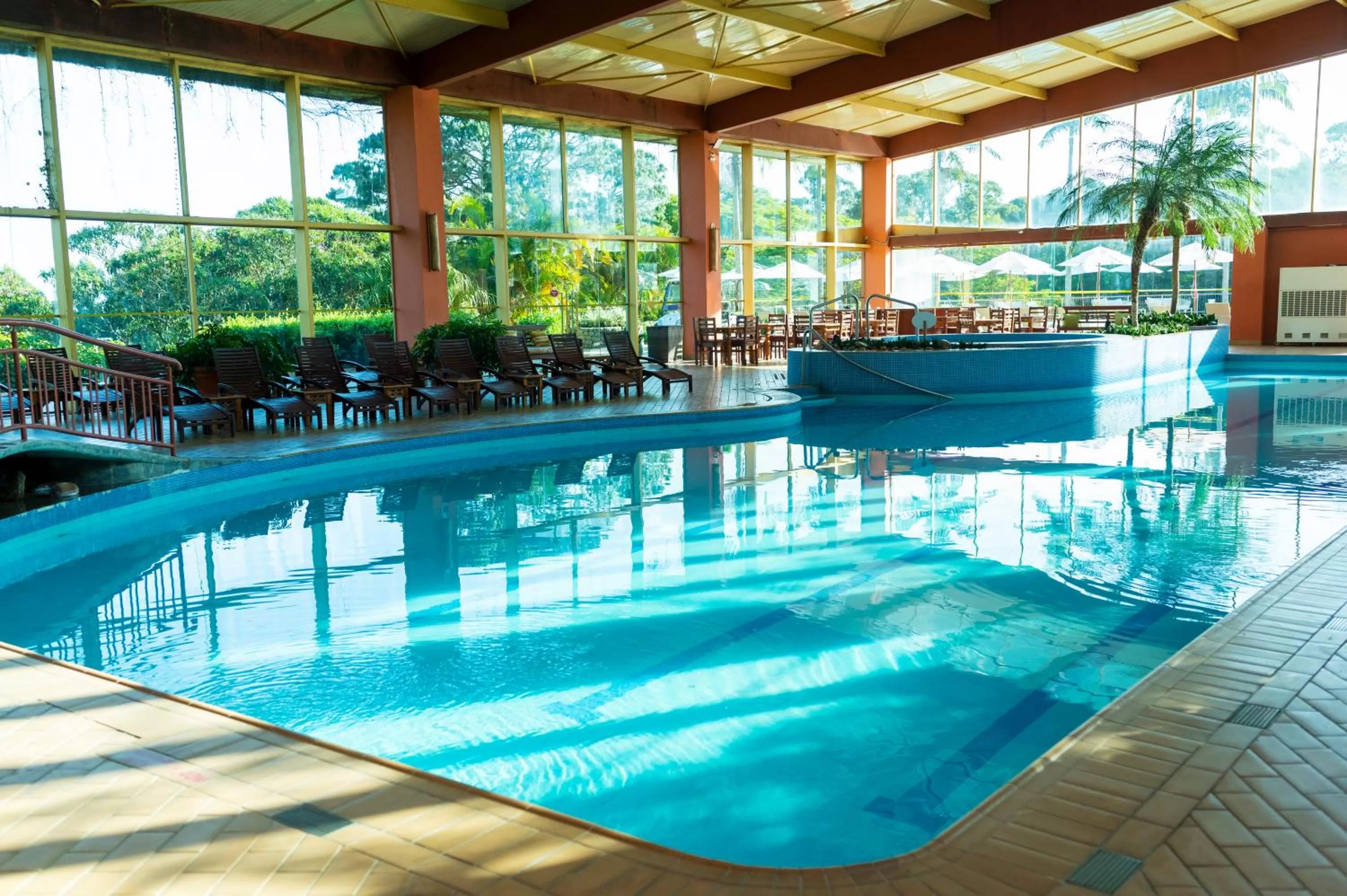 Swimming pool in Hotel Villa Rossa