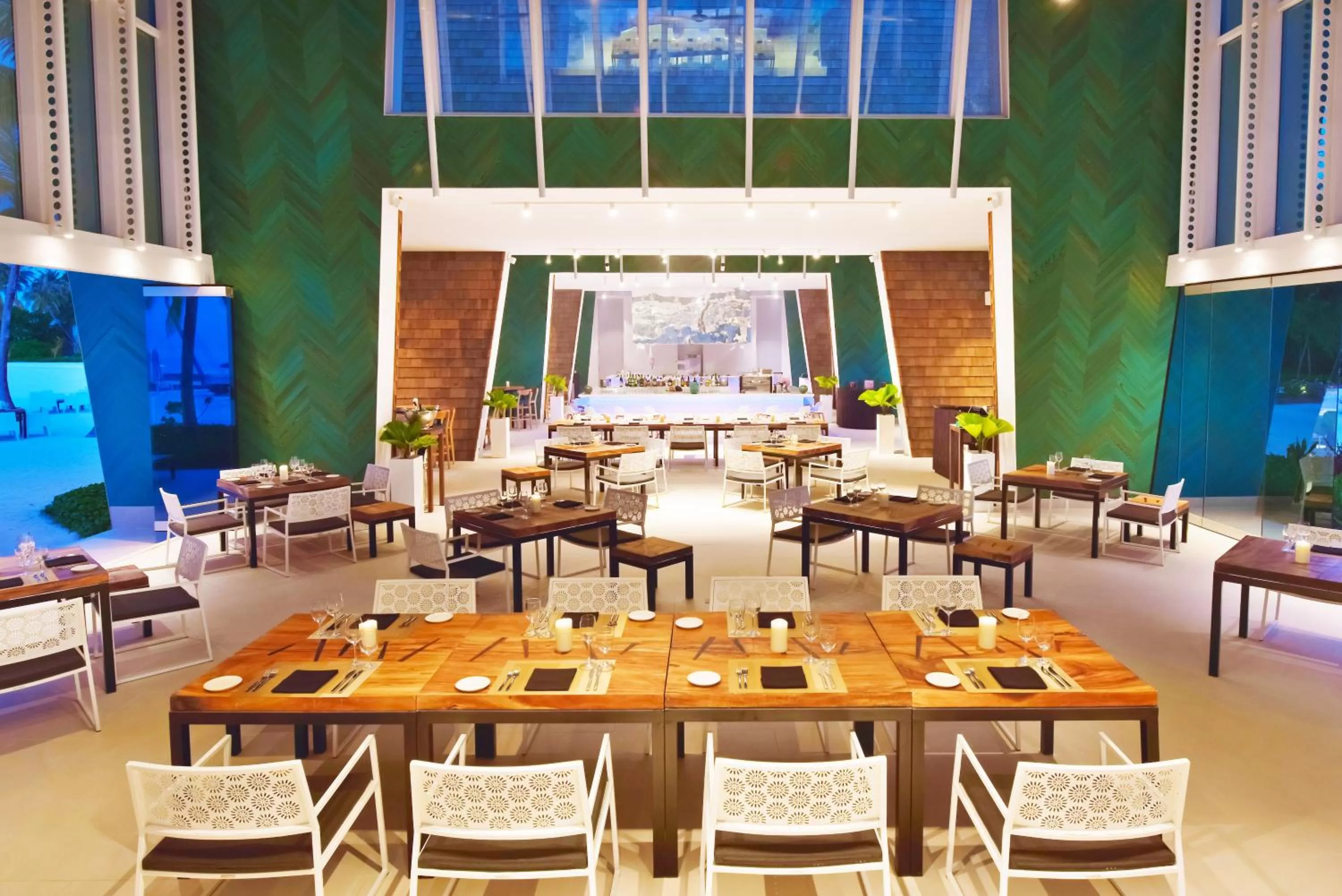 Restaurant/places to eat in Kandima Maldives - 50 Percent Off Return Domestic Flights for stays of 4 nights or more between 11th April 2026 to 31st October 2026