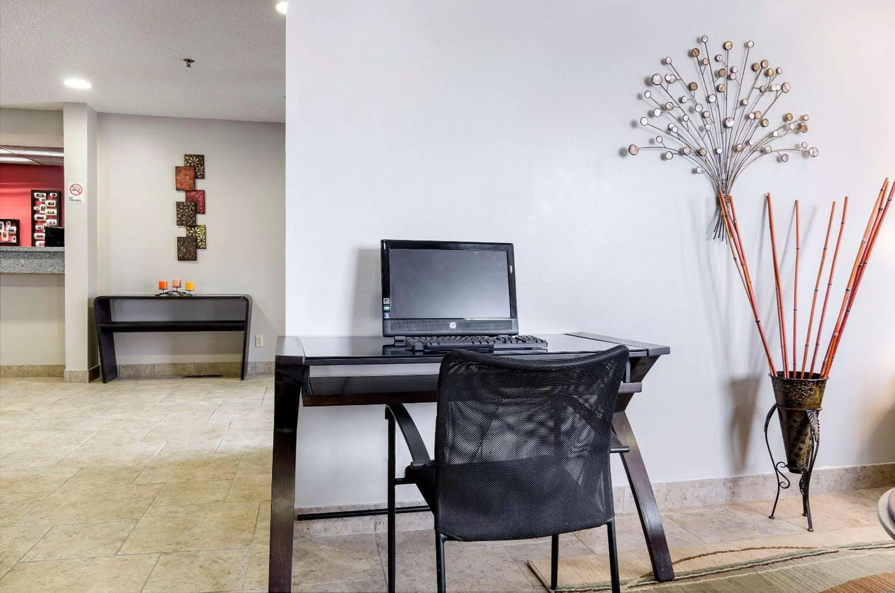 On site in Quality Inn Osceola