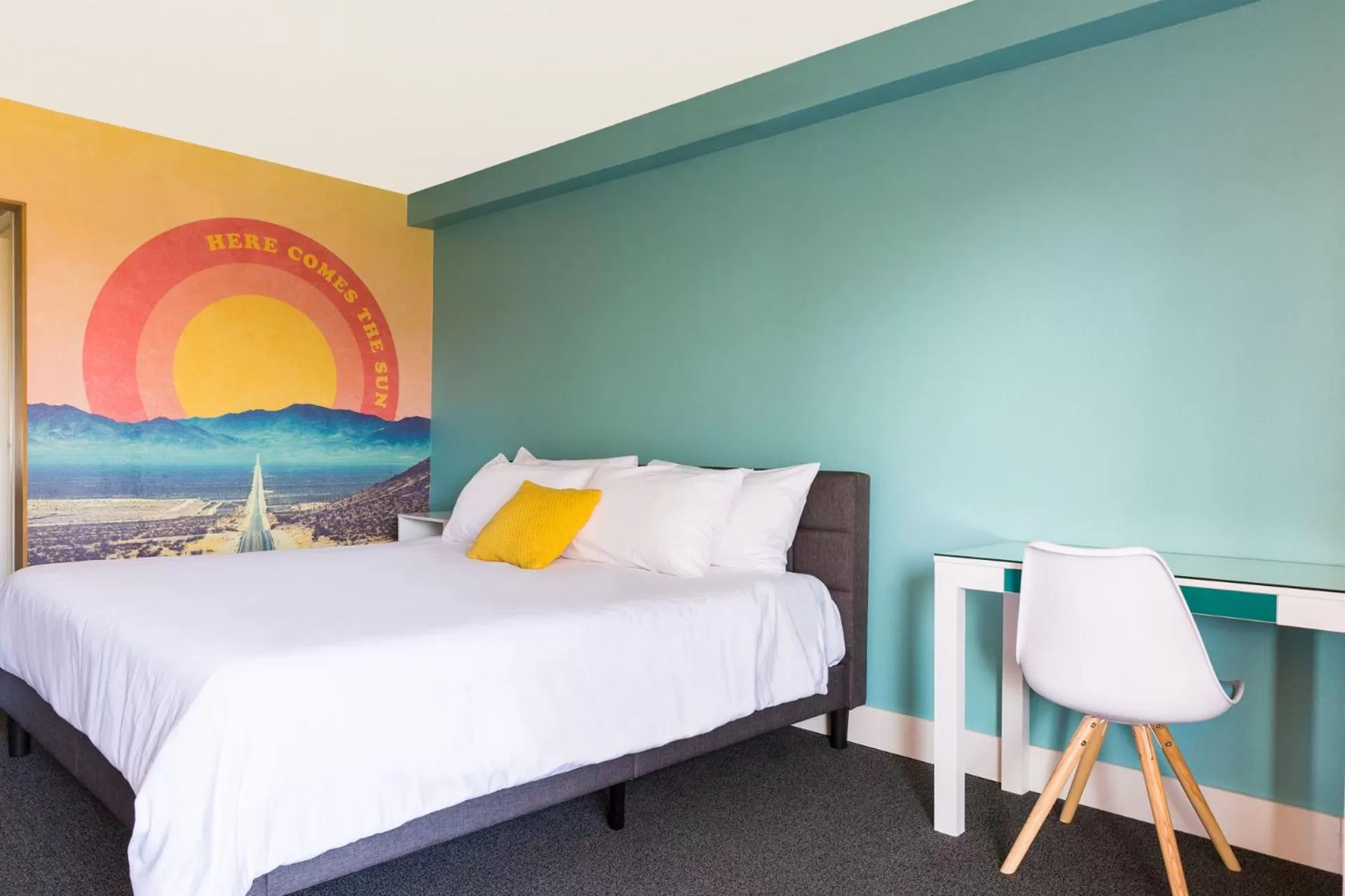 Bed in Rambler Hotel