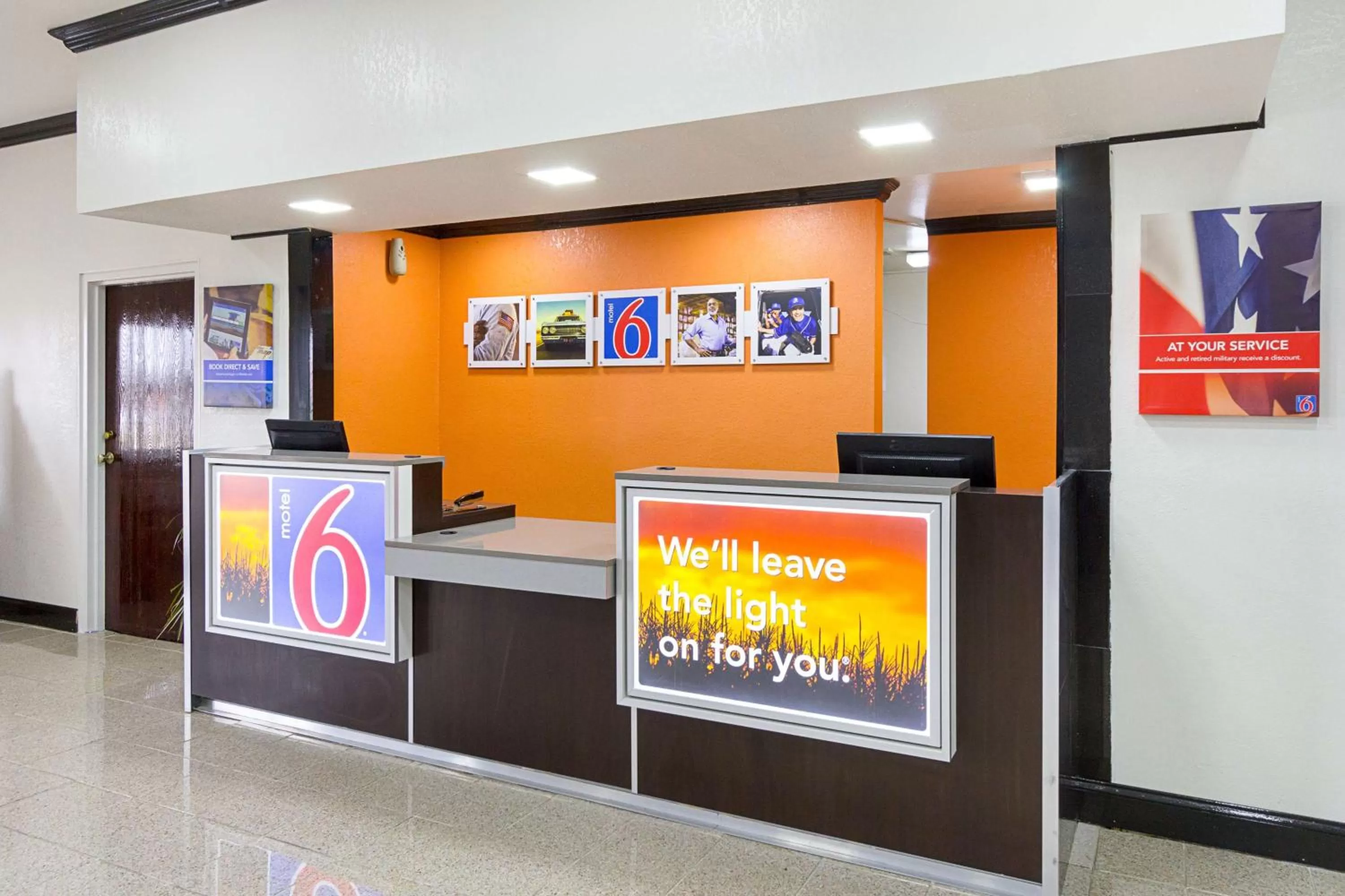 Property logo or sign in Motel 6-Sidney, OH