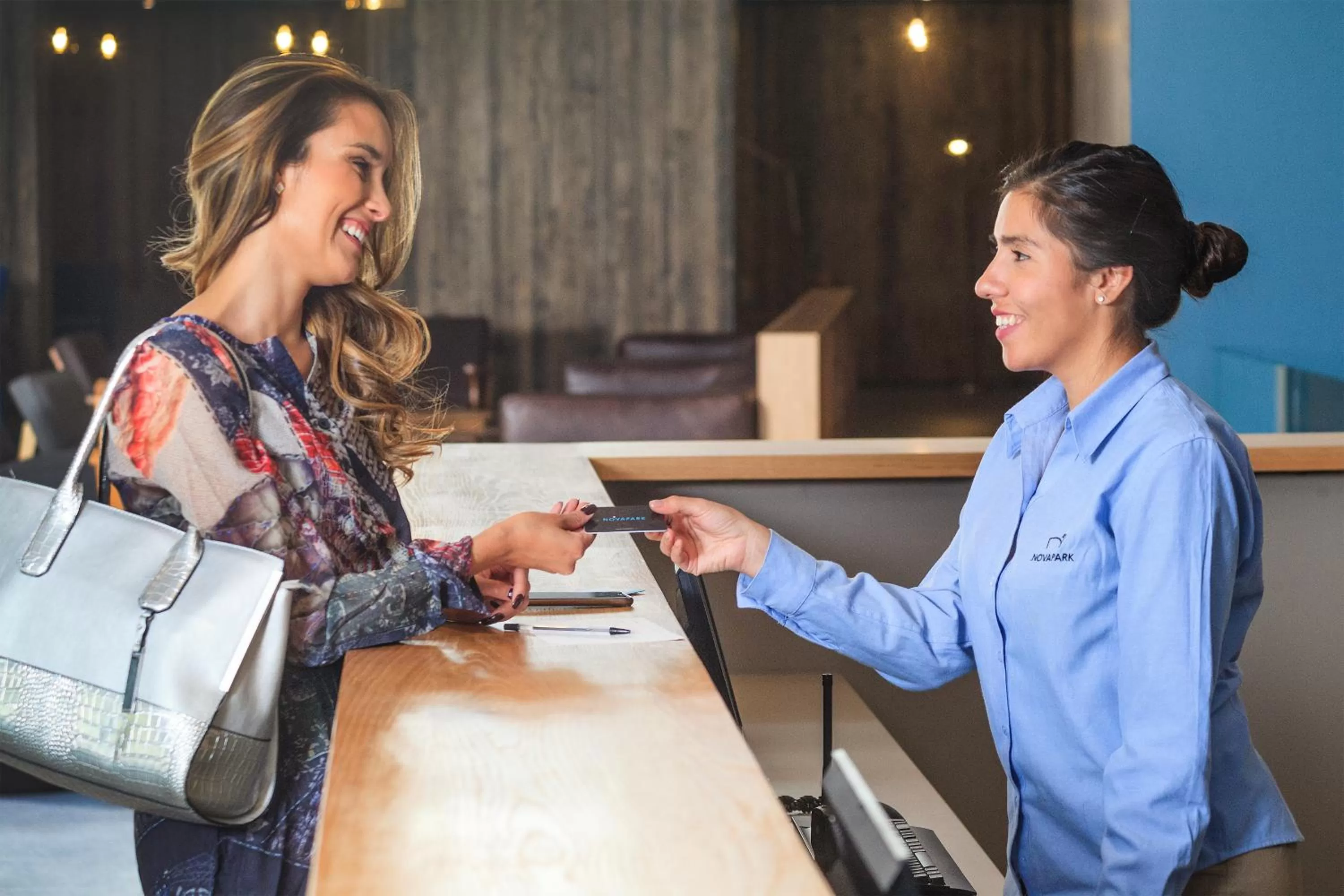 Lobby or reception in Novapark