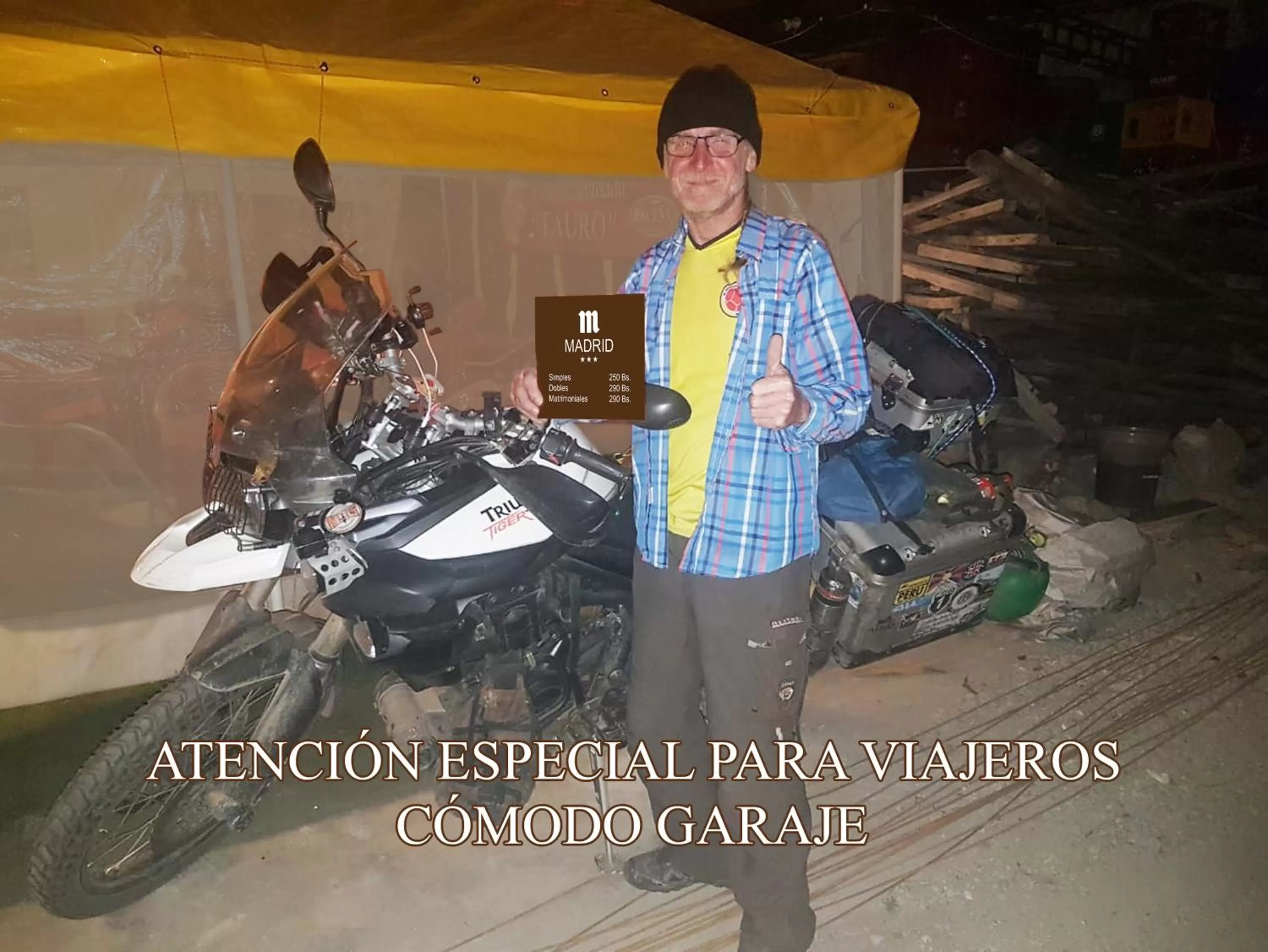 Parking in Hotel Madrid