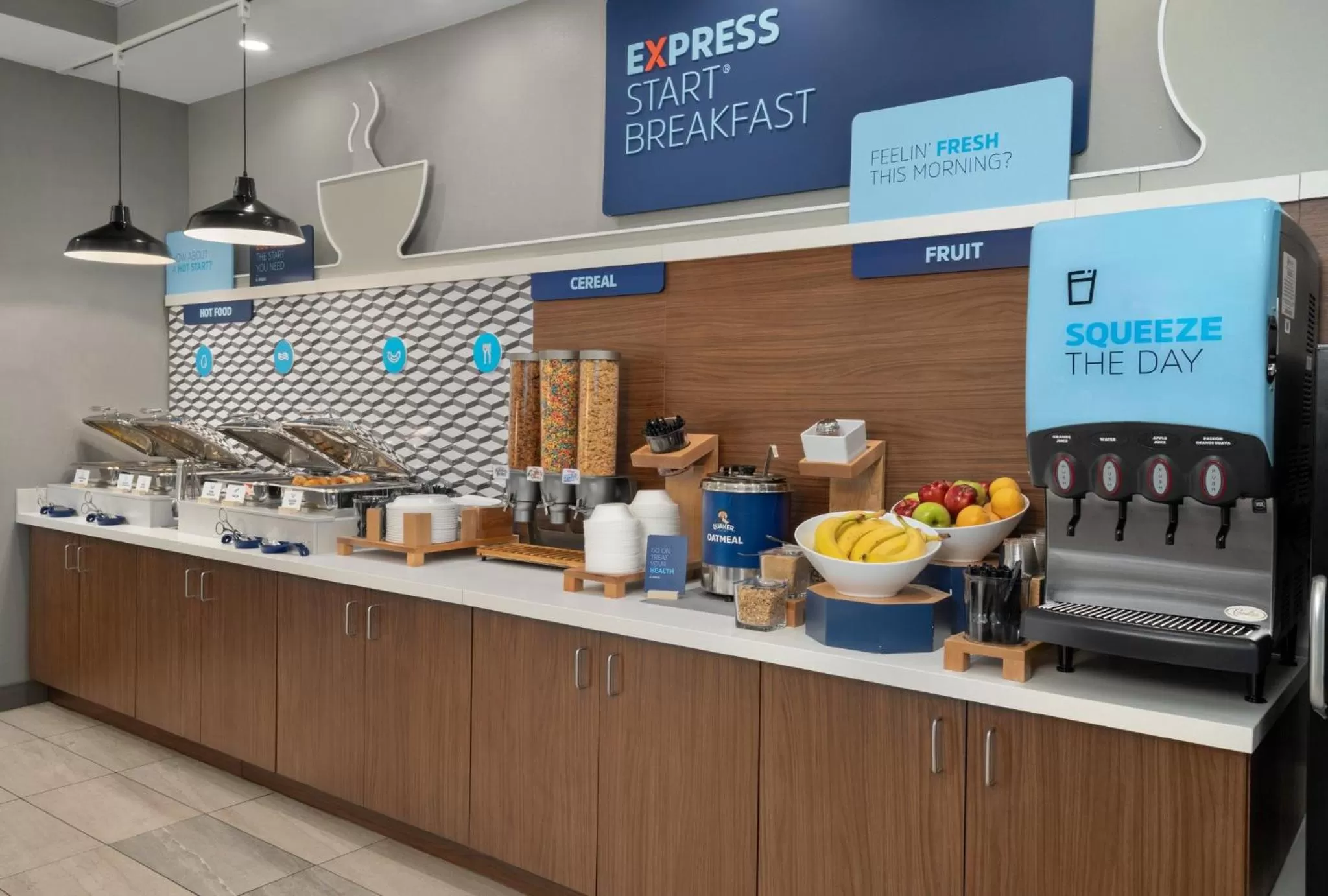 Breakfast in Holiday Inn Express - Hattiesburg West - Univ Area