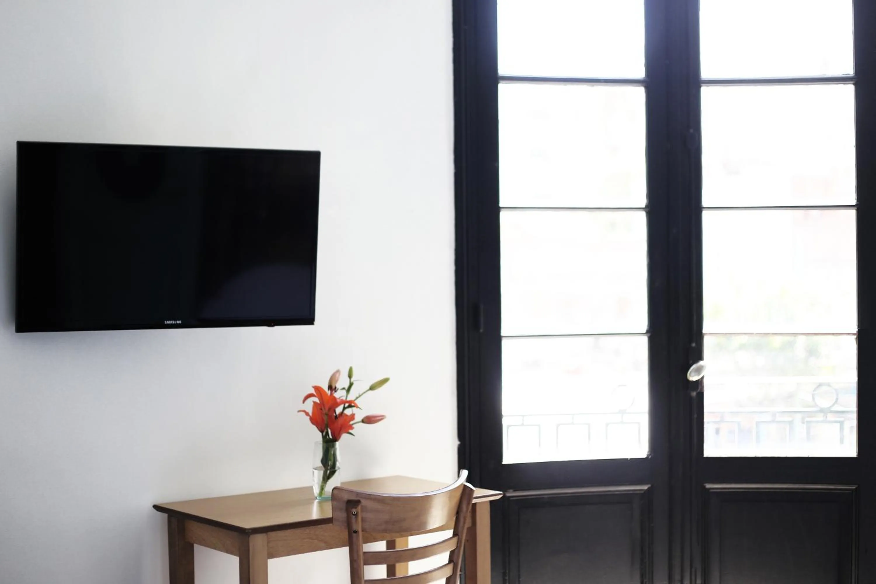 Bedroom in Art Factory Soho