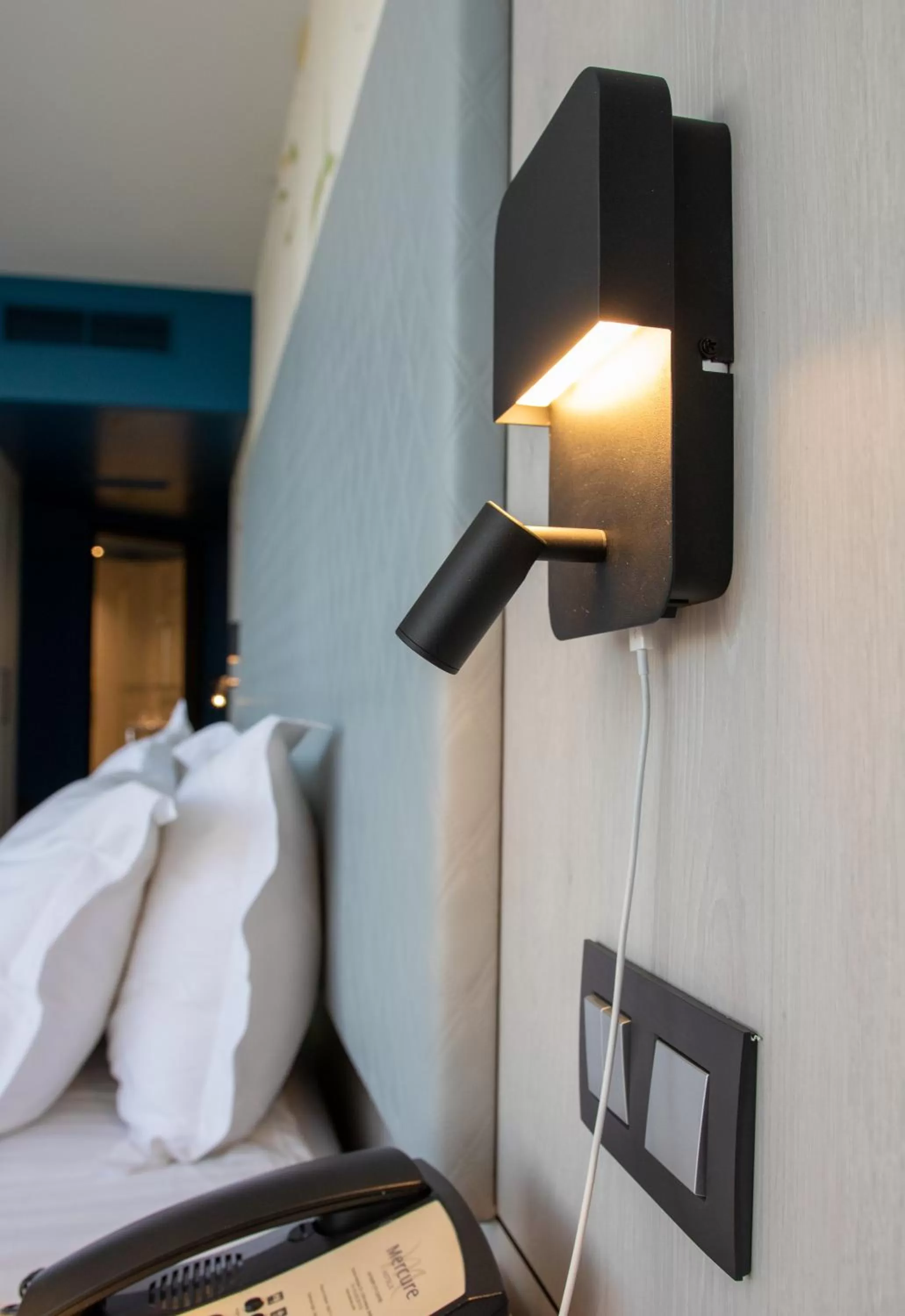 Bedroom, Bed in Maek Hotel Antwerp Central - Handwritten Collection by Accor