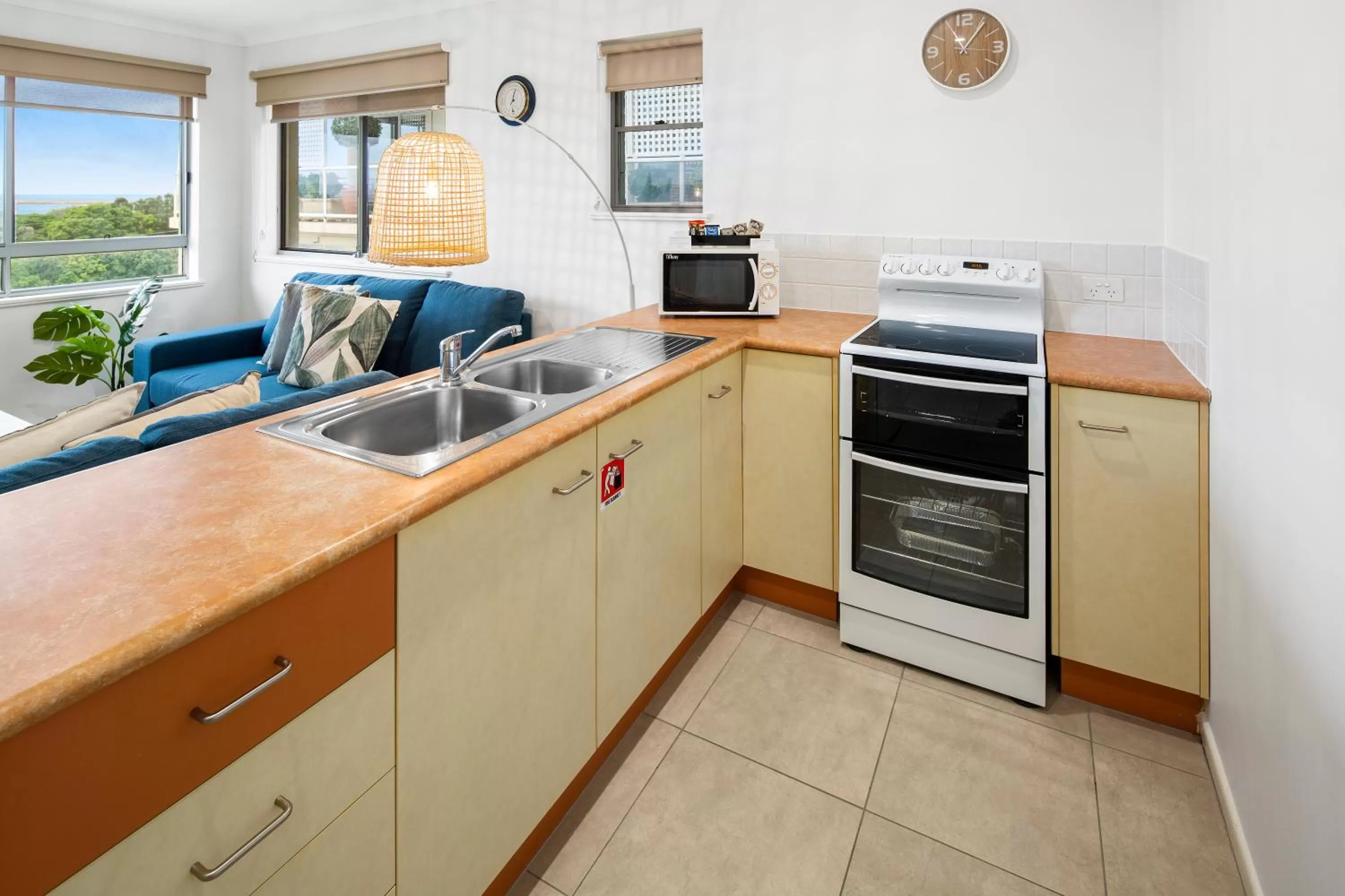 Kitchen or kitchenette in The Observatory Self Contained Apartments