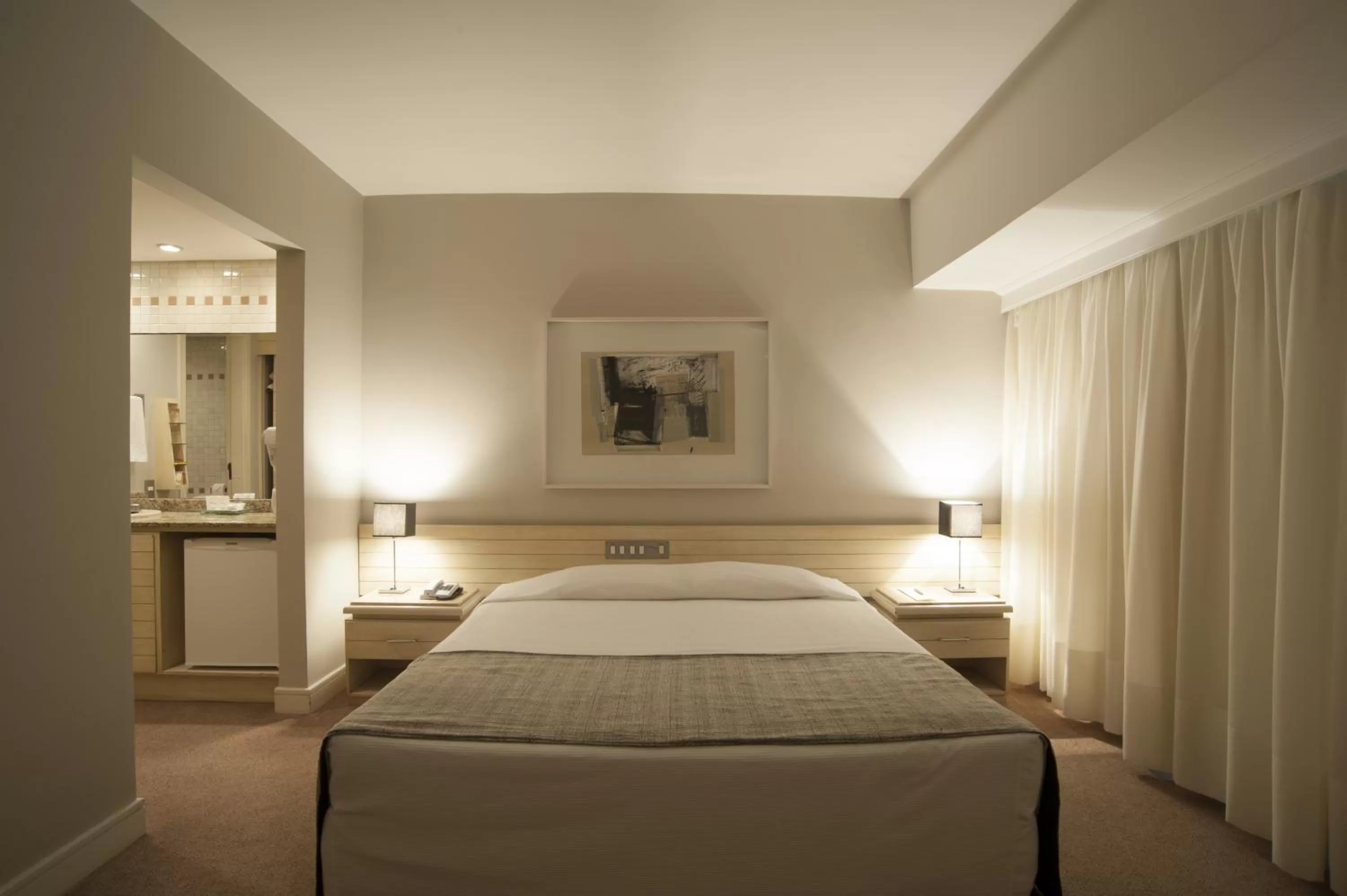 Bedroom, Bed in Hotel Victoria Villa Curitiba by Nacional Inn