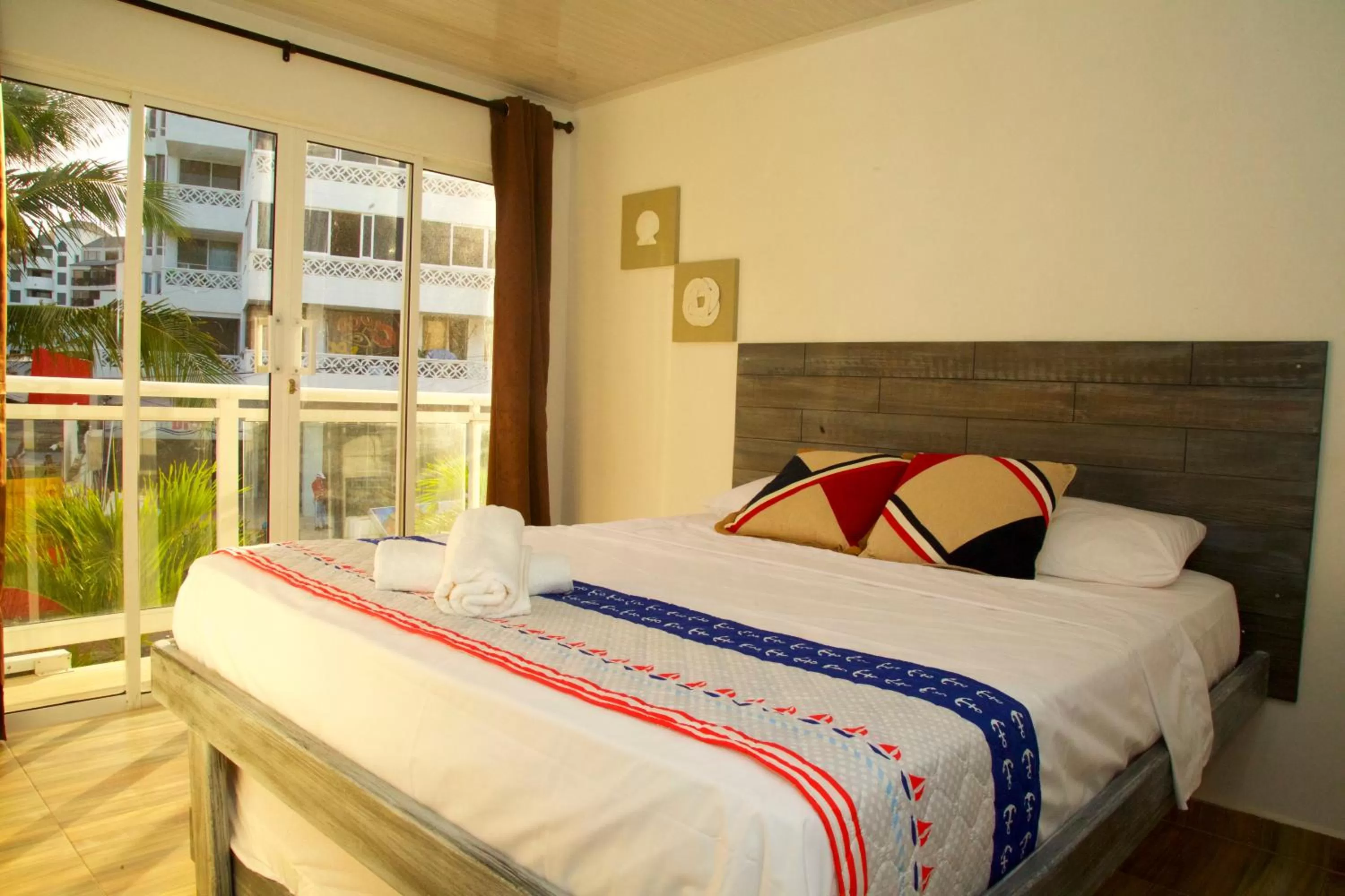 Bed in Hotel Nauticus