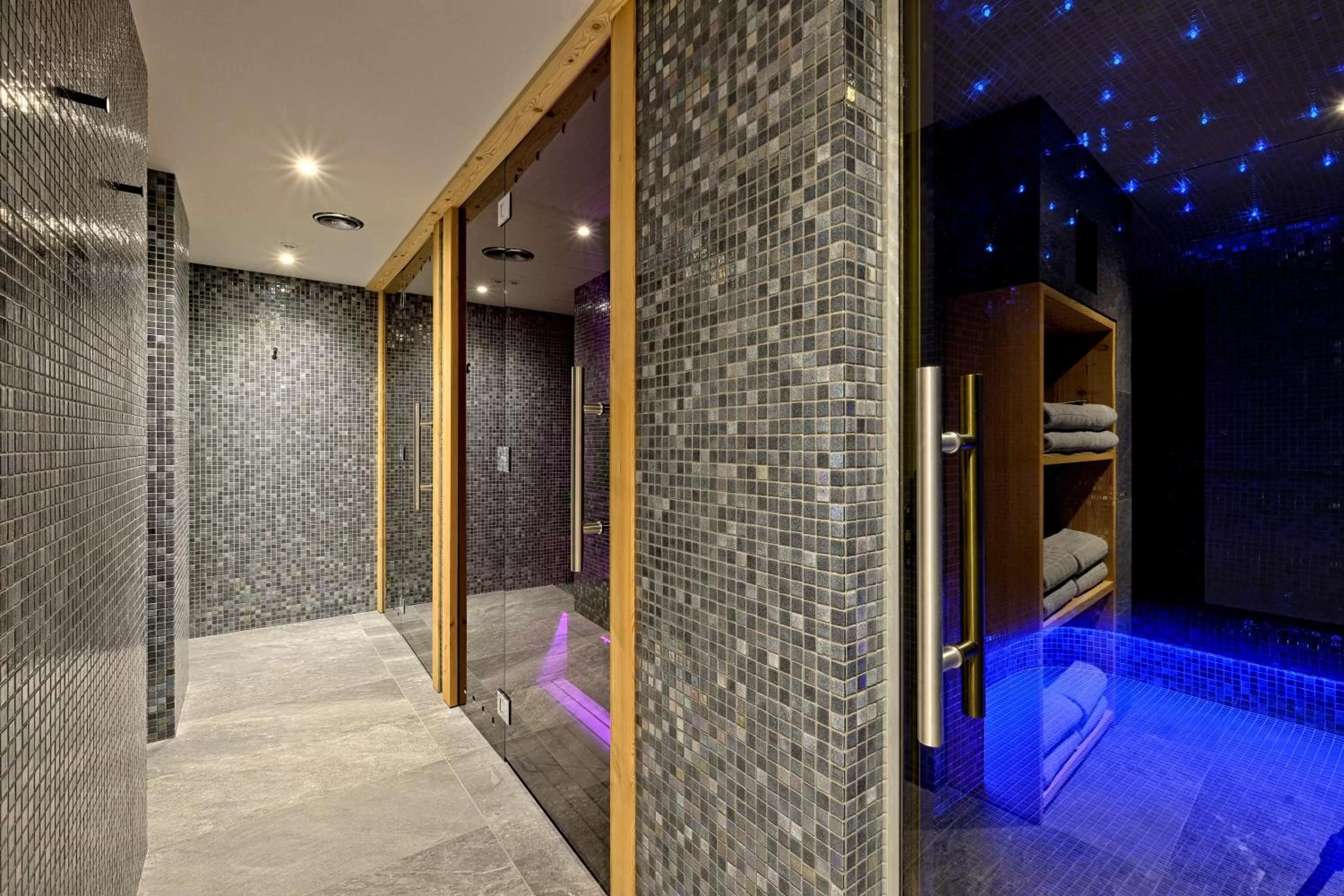 Sauna in Harda House Friends & Spa