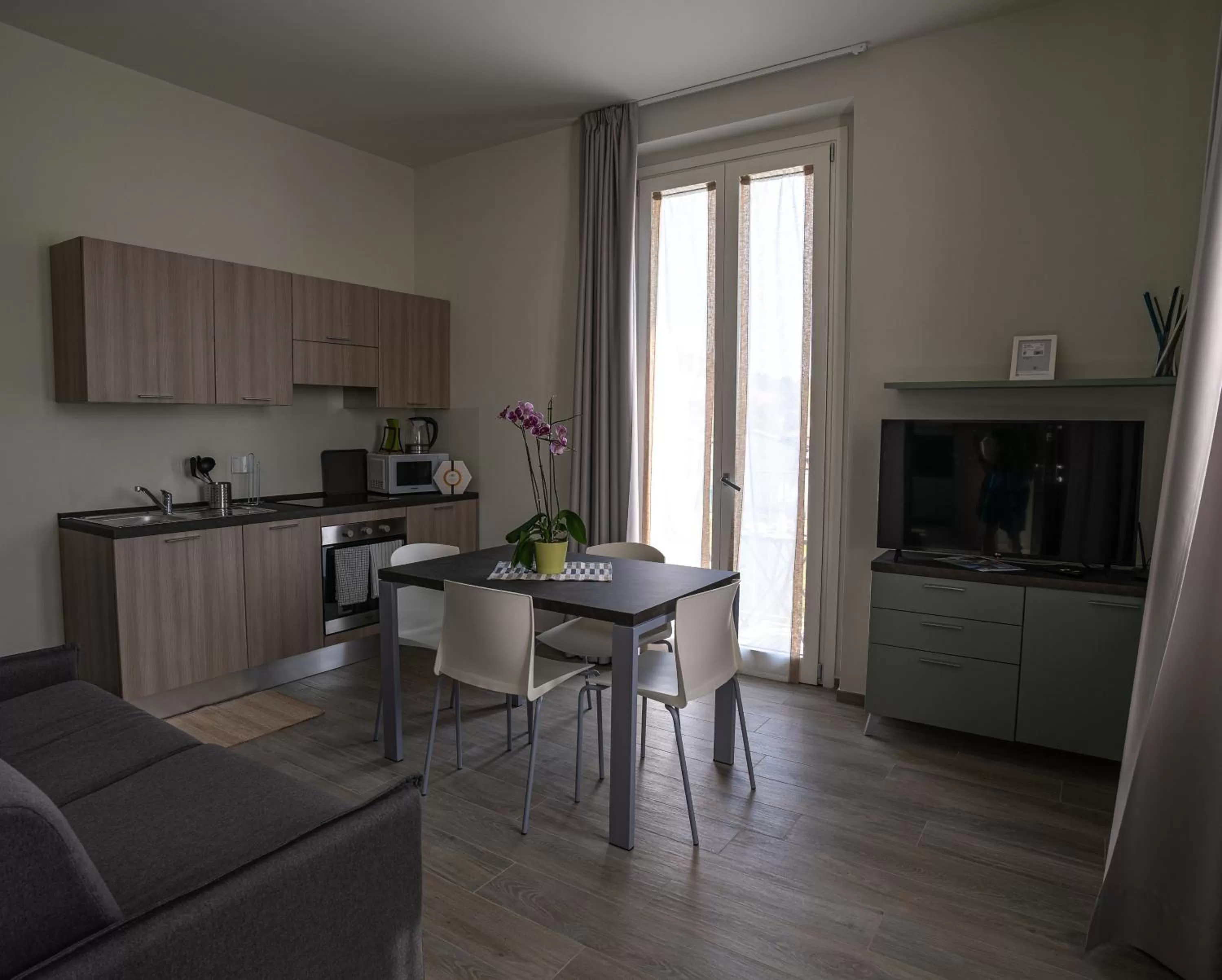 Kitchen or kitchenette in B & Bike di Ristorante Italia