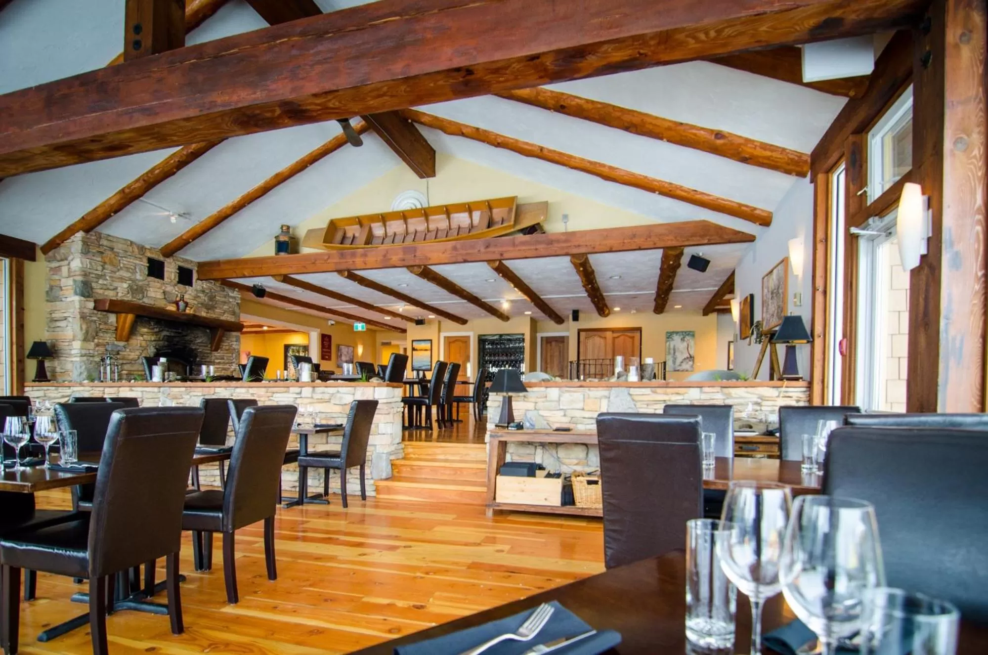 Restaurant/places to eat in Galiano Oceanfront Inn & Spa
