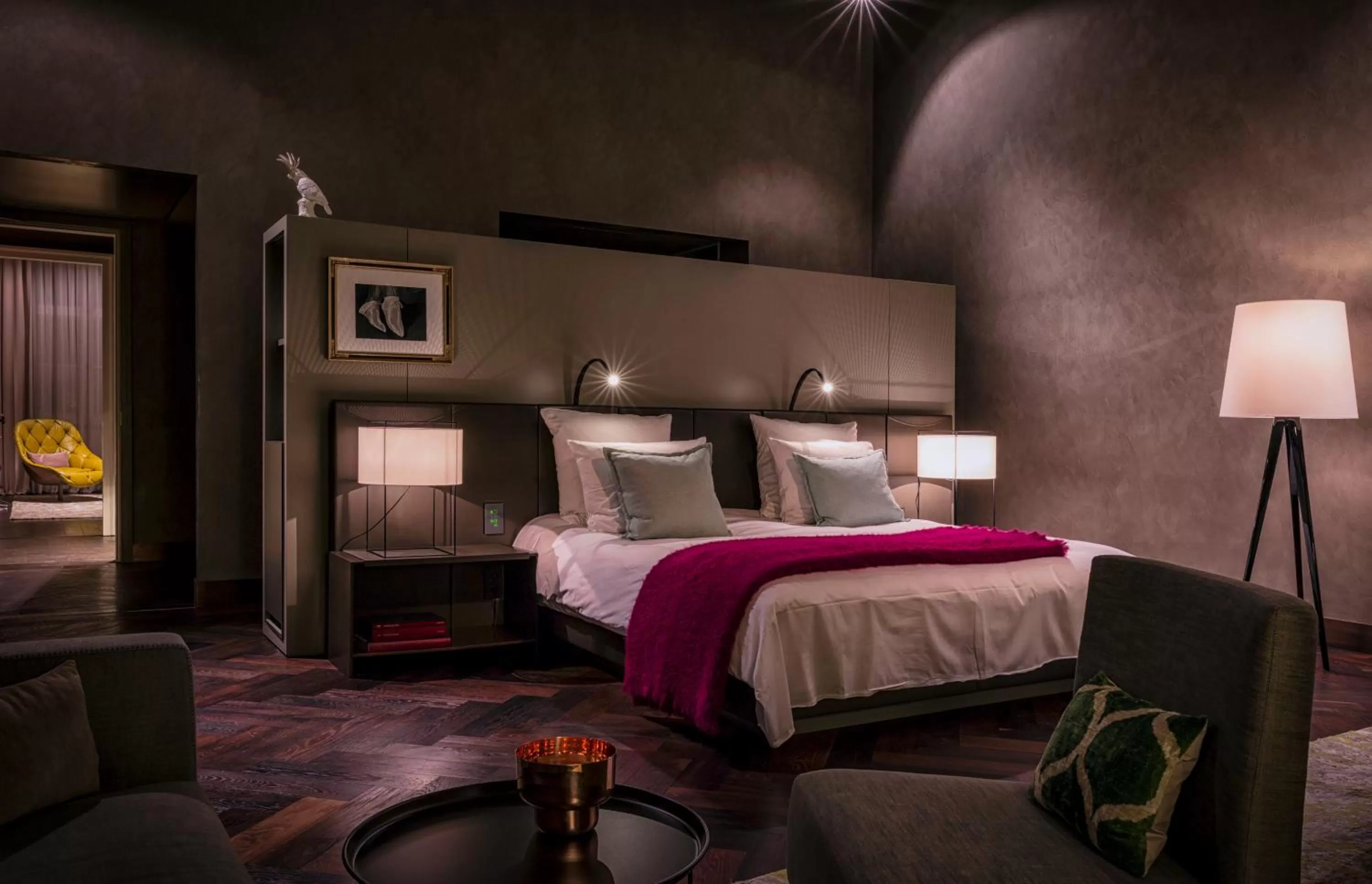 Bedroom, Bed in Das Stue