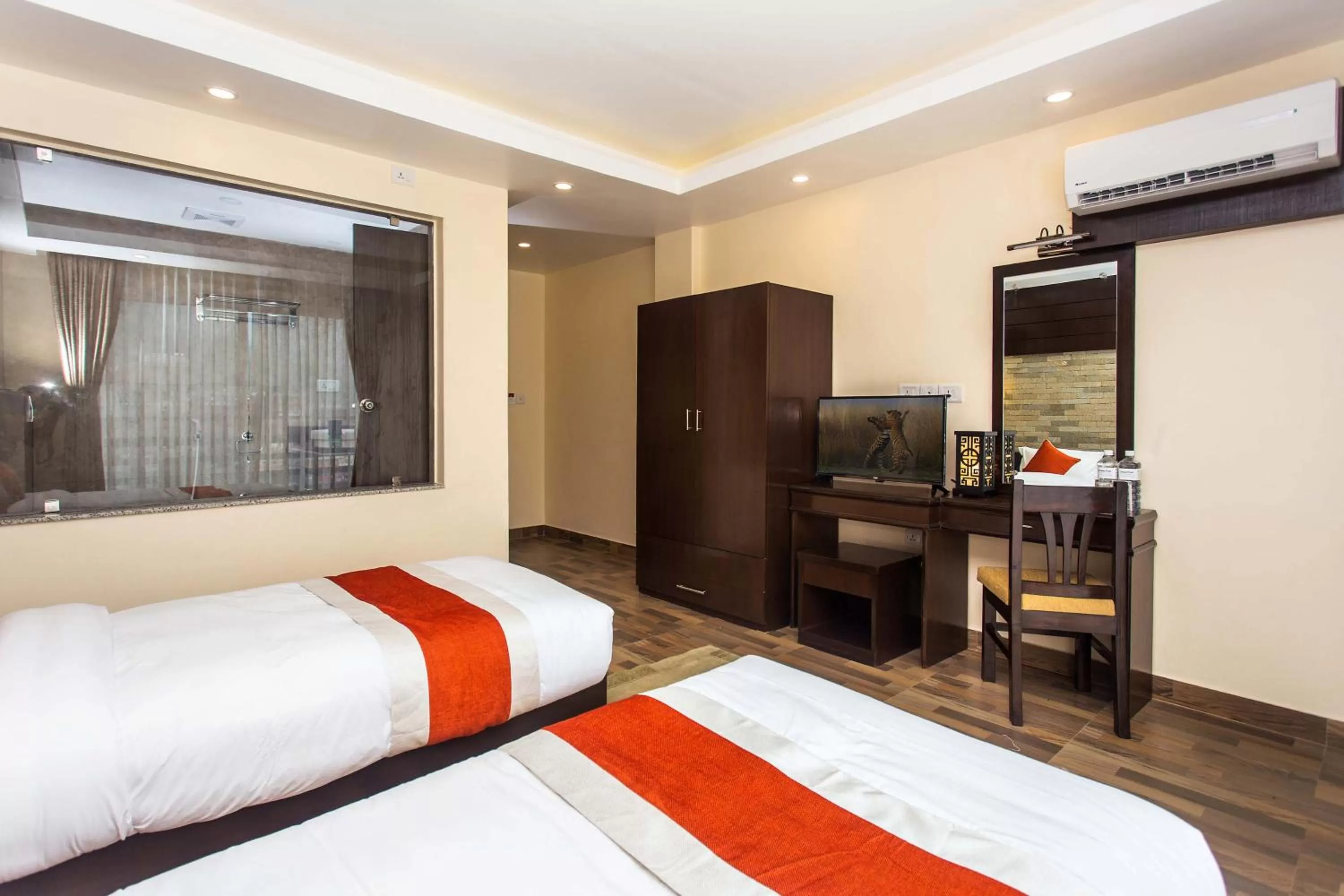 Decorative detail, Bed in Bodhi Suites Boutique Hotel and Spa