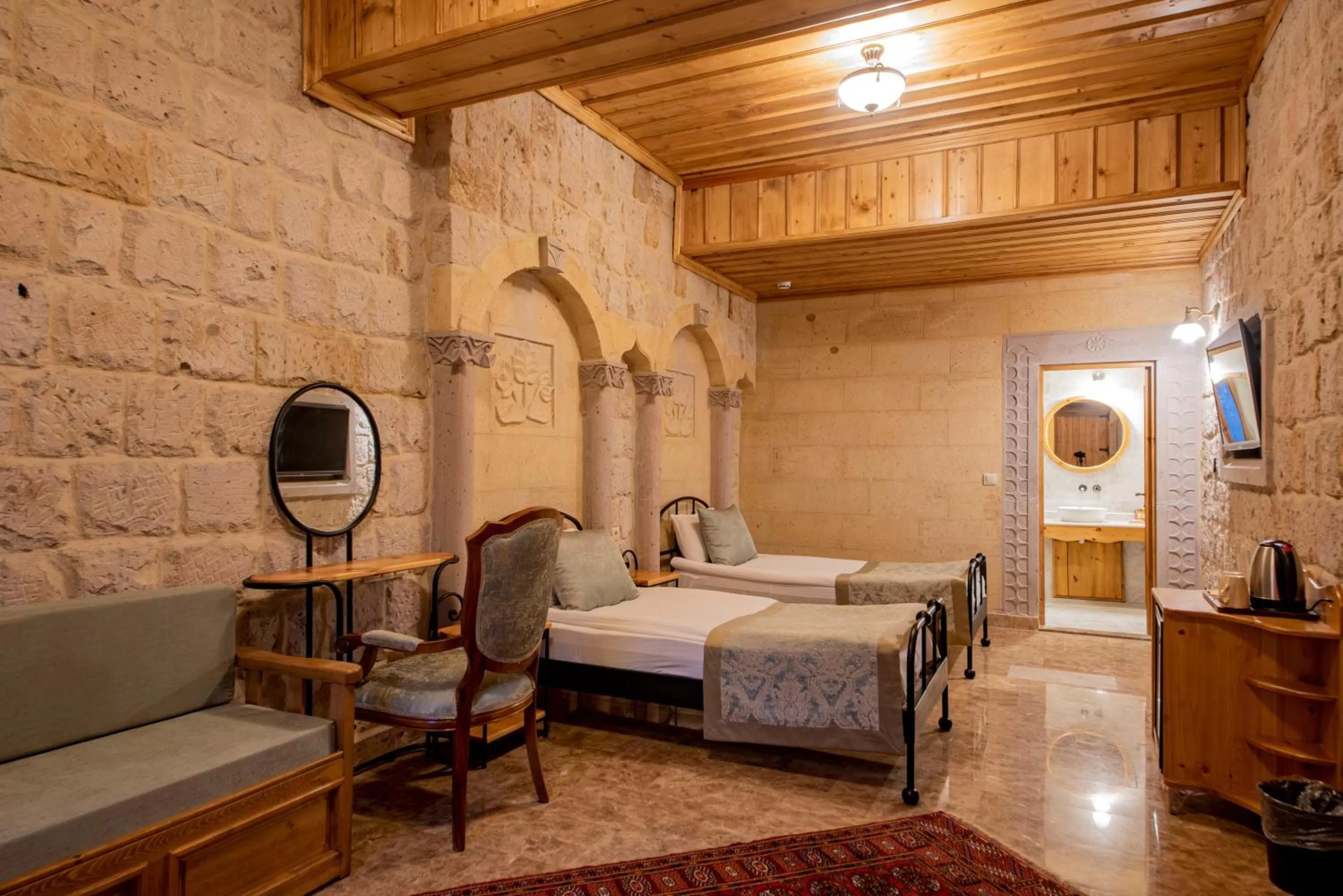Bed in Cratus Stone Palace