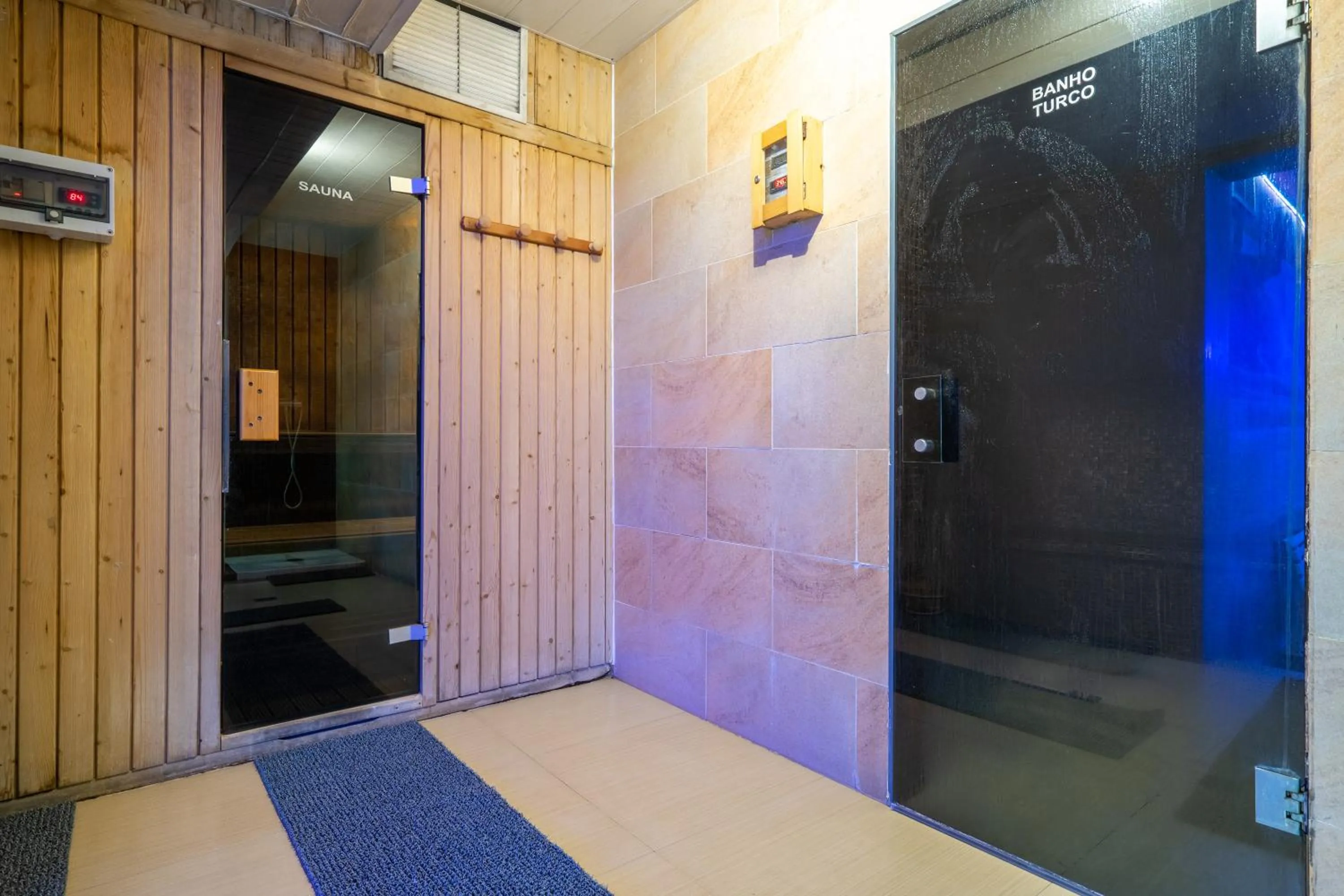 Sauna, Bed in Hotel de Ilhavo Plaza & Spa