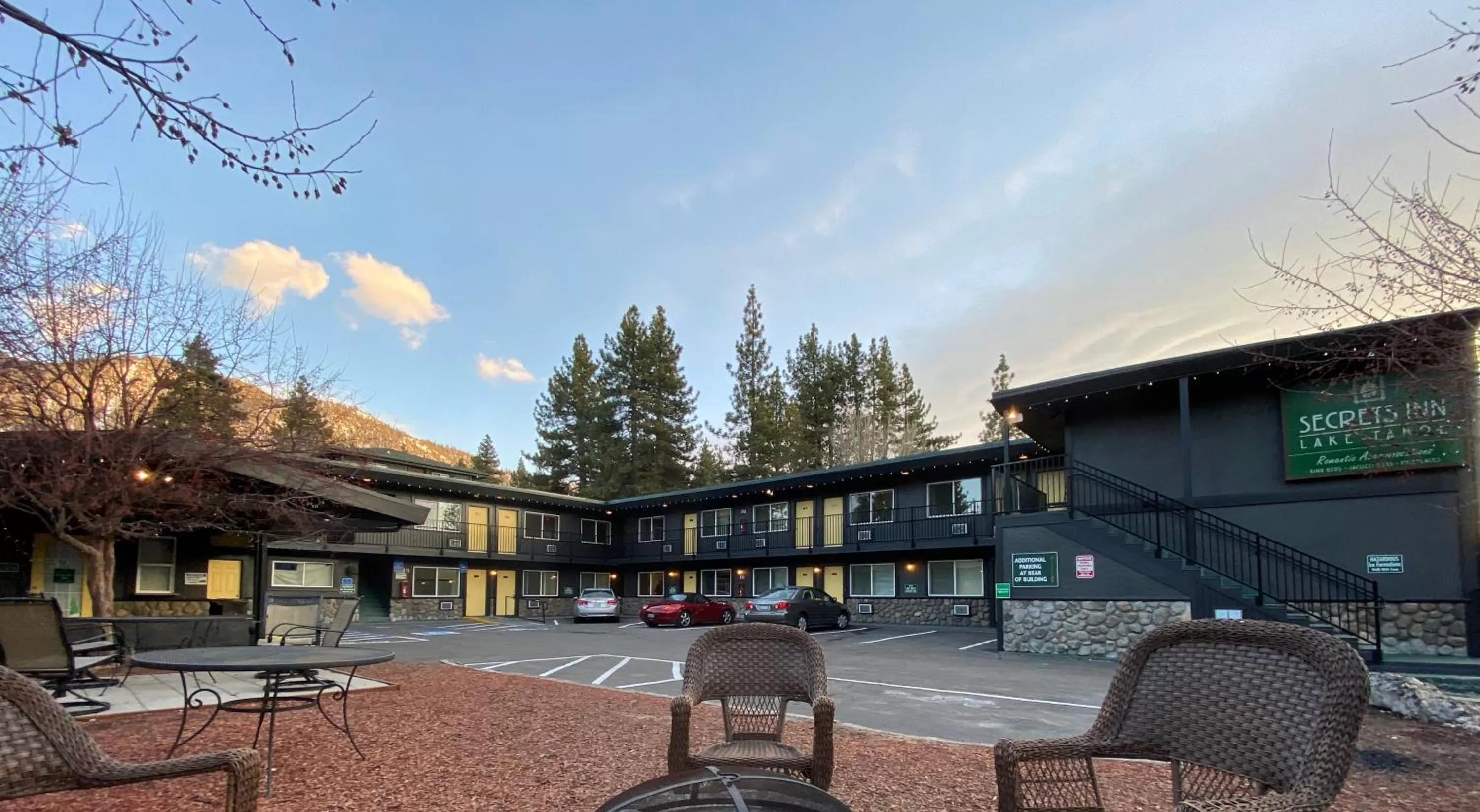 Property building in Secrets Inn Lake Tahoe