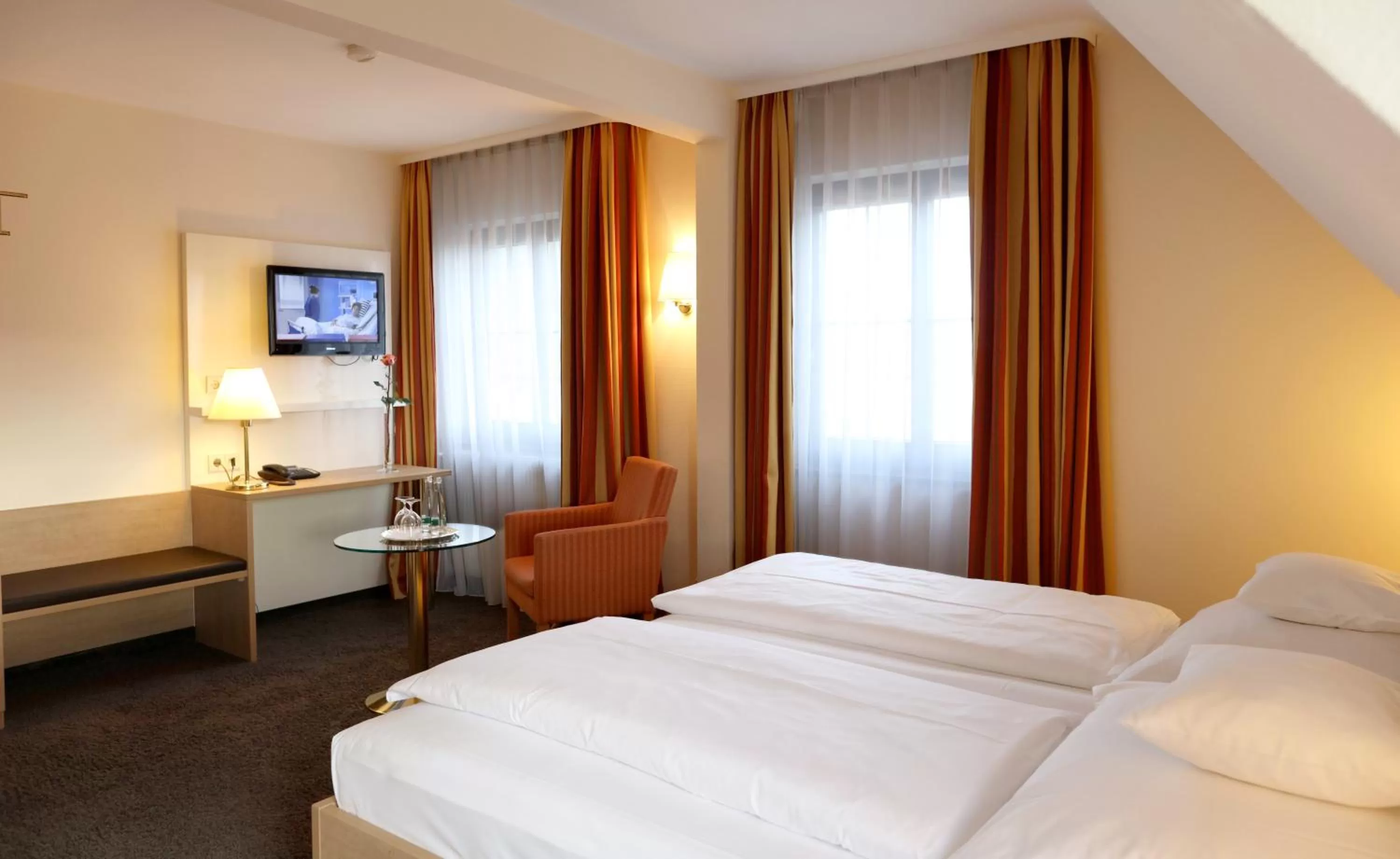 Photo of the whole room, Bed in Hotel Warteck