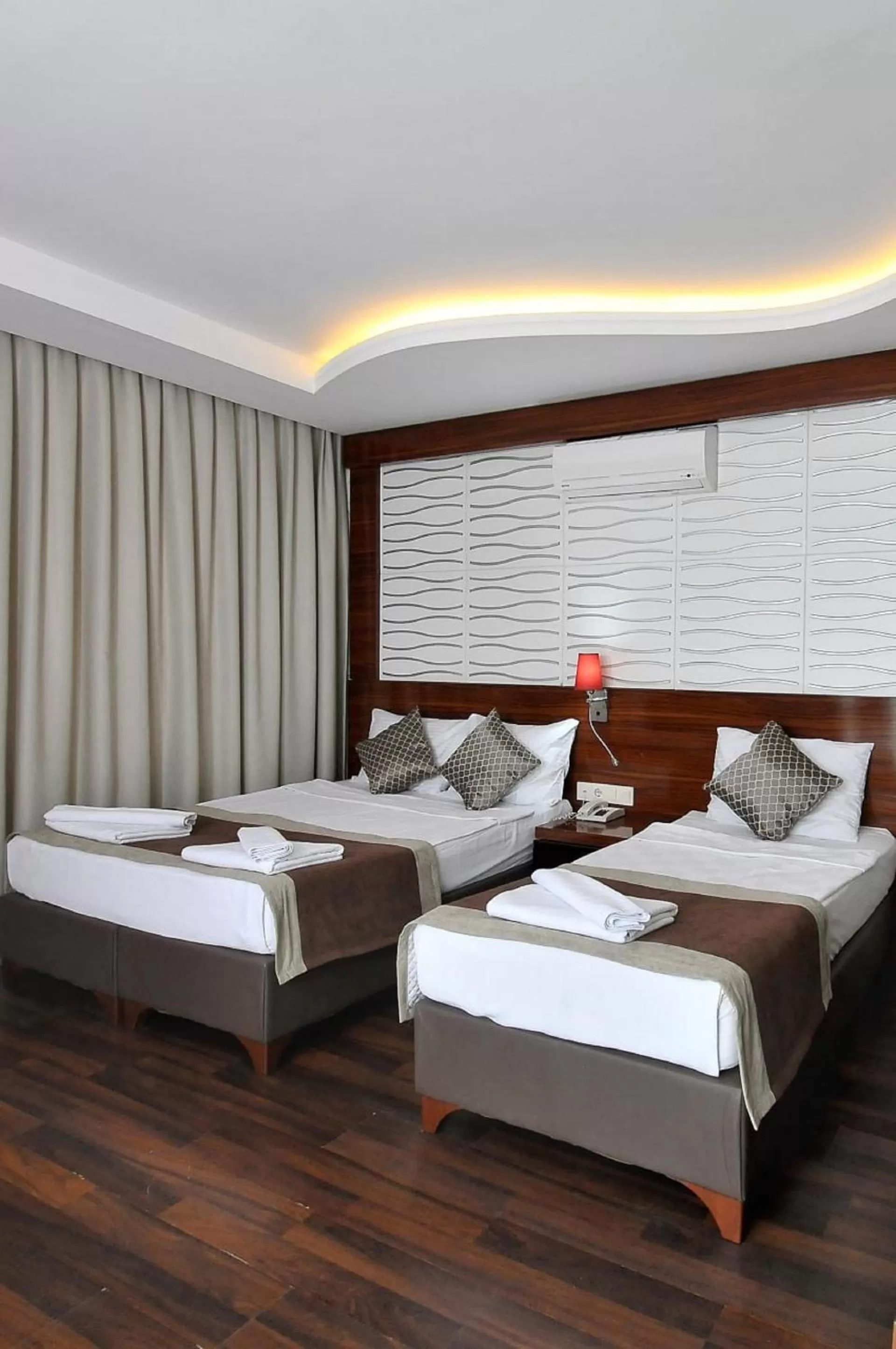 Photo of the whole room, Bed in UK BLUE COAST HOTEL Adult Only