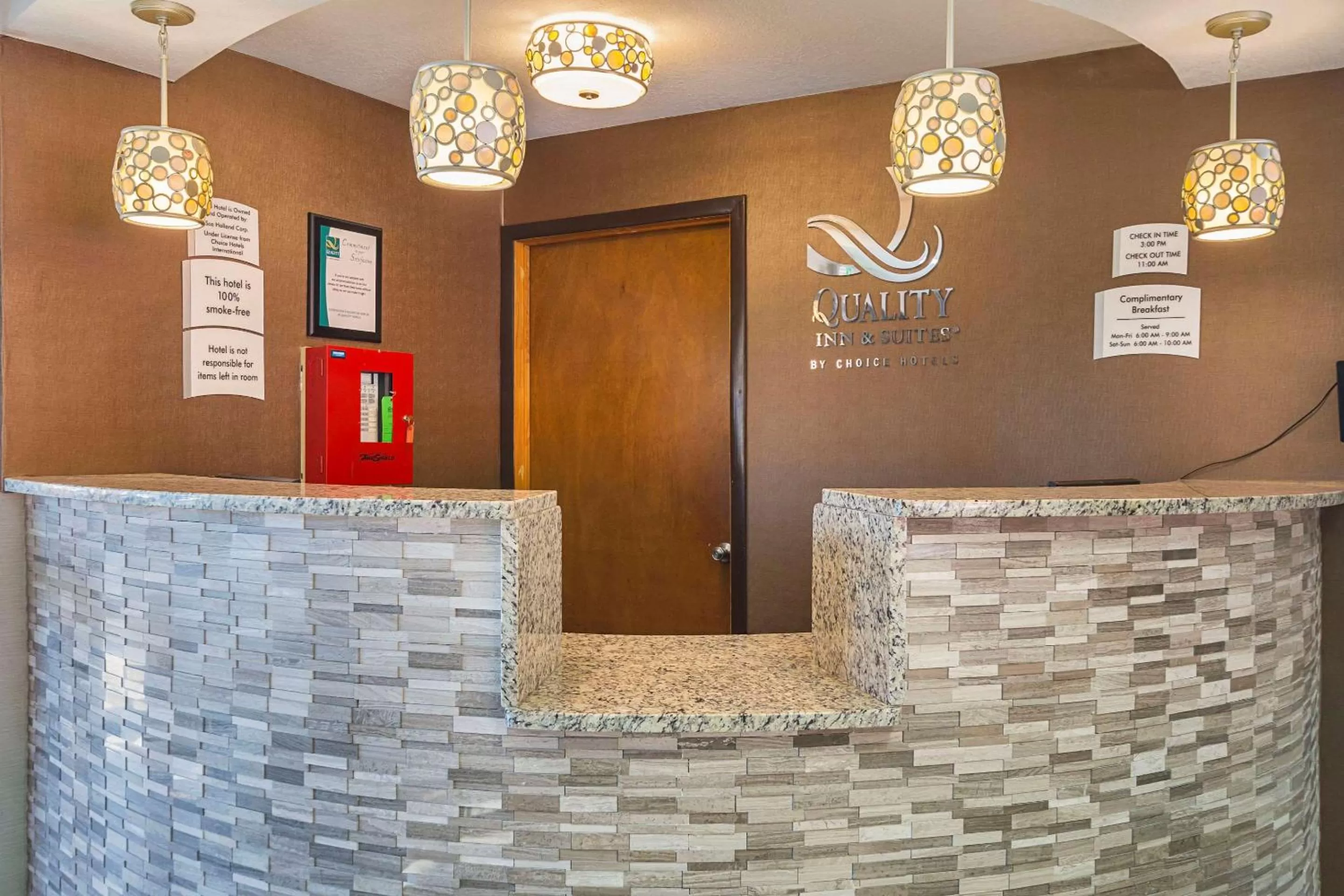 Lobby or reception in Quality Inn & Suites Holland