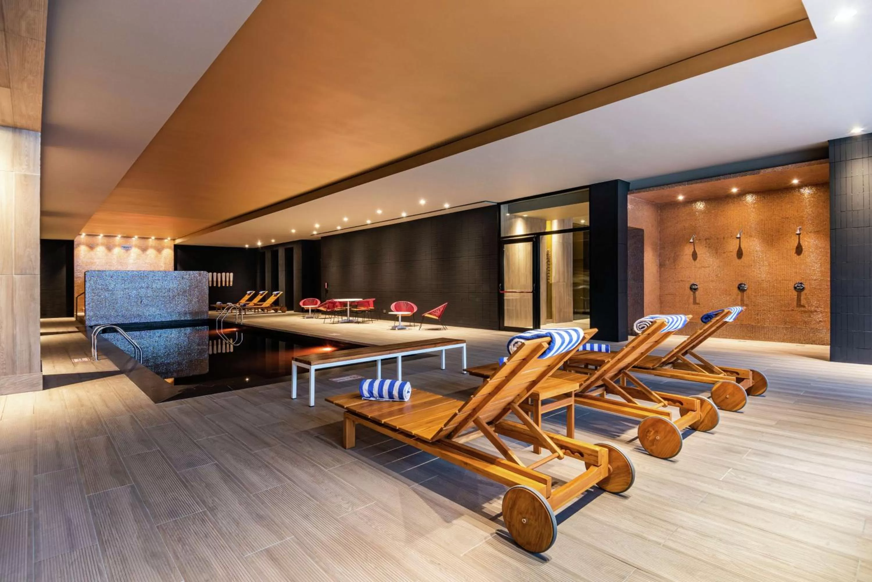 Pool view in Hilton Bogota Corferias